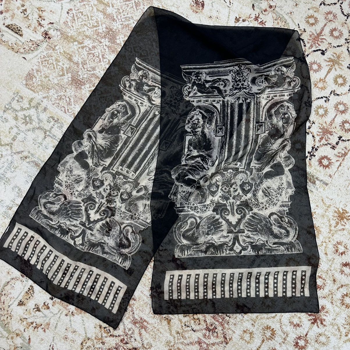 Vintage Vintage Handkerchief Silk Band Old Money Italy Size ONE SIZE - 5 Thumbnail