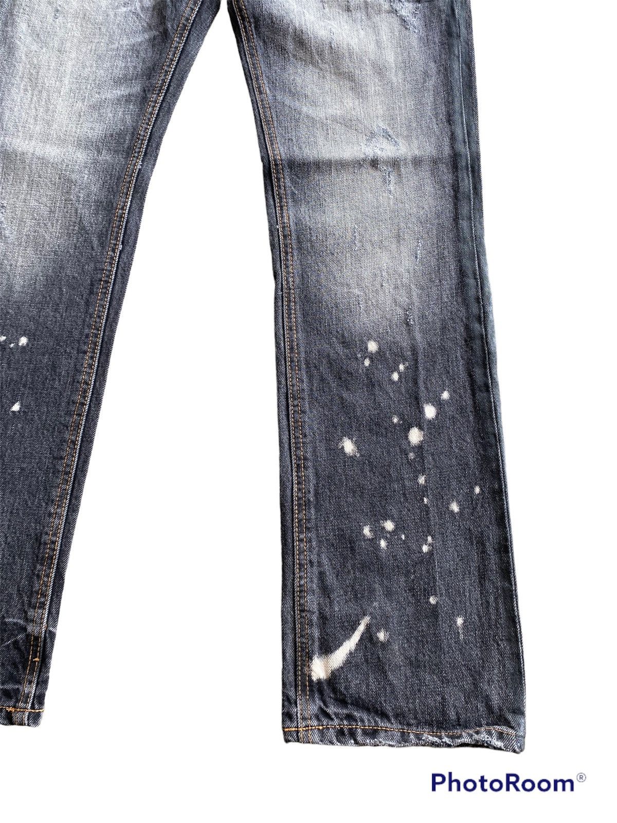 Hysteric Glamour × If Six Was Nine × Le Grande Bleu (L.G.B.) Japanese Vintage Heritage Stone Punk Black Jeans Size US 30 / EU 46 - 4 Thumbnail