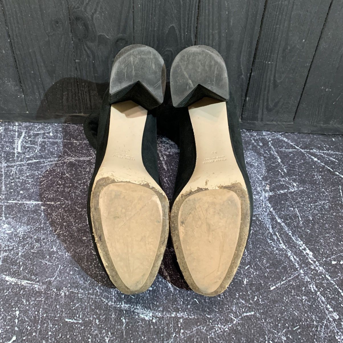 Miu Miu Miu Miu Women’s Black Suede Heels Size 39 Size US 9 / IT 39 - 7 Thumbnail