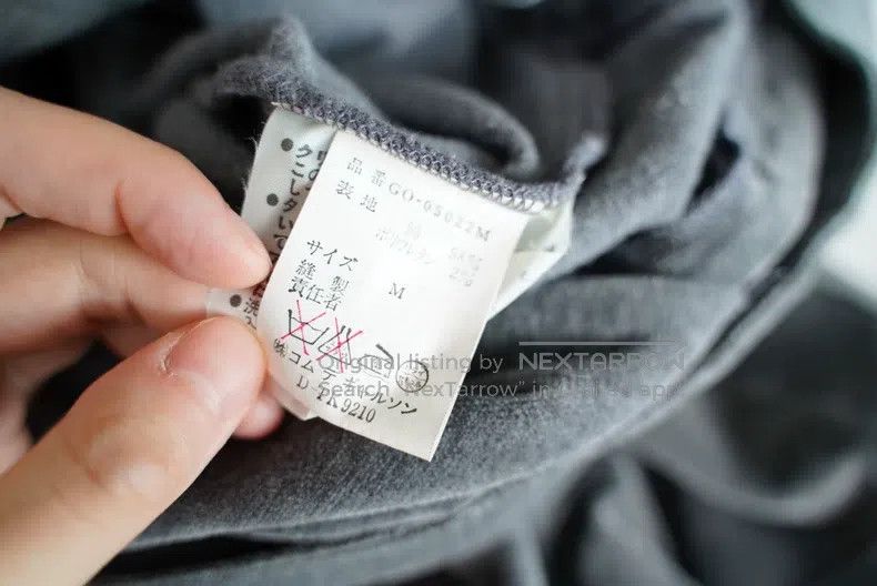 Comme des Garcons Comme Des Garcons Grey Velvet Shawl Dress Size M / US 6-8 / IT 42-44 - 9 Thumbnail