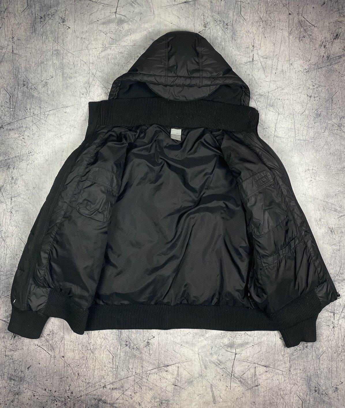 Nike Vintage 90s Nike Streetwear Drill Y2K Down Puffer Jacket Size US XL / EU 56 / 4 - 14 Thumbnail