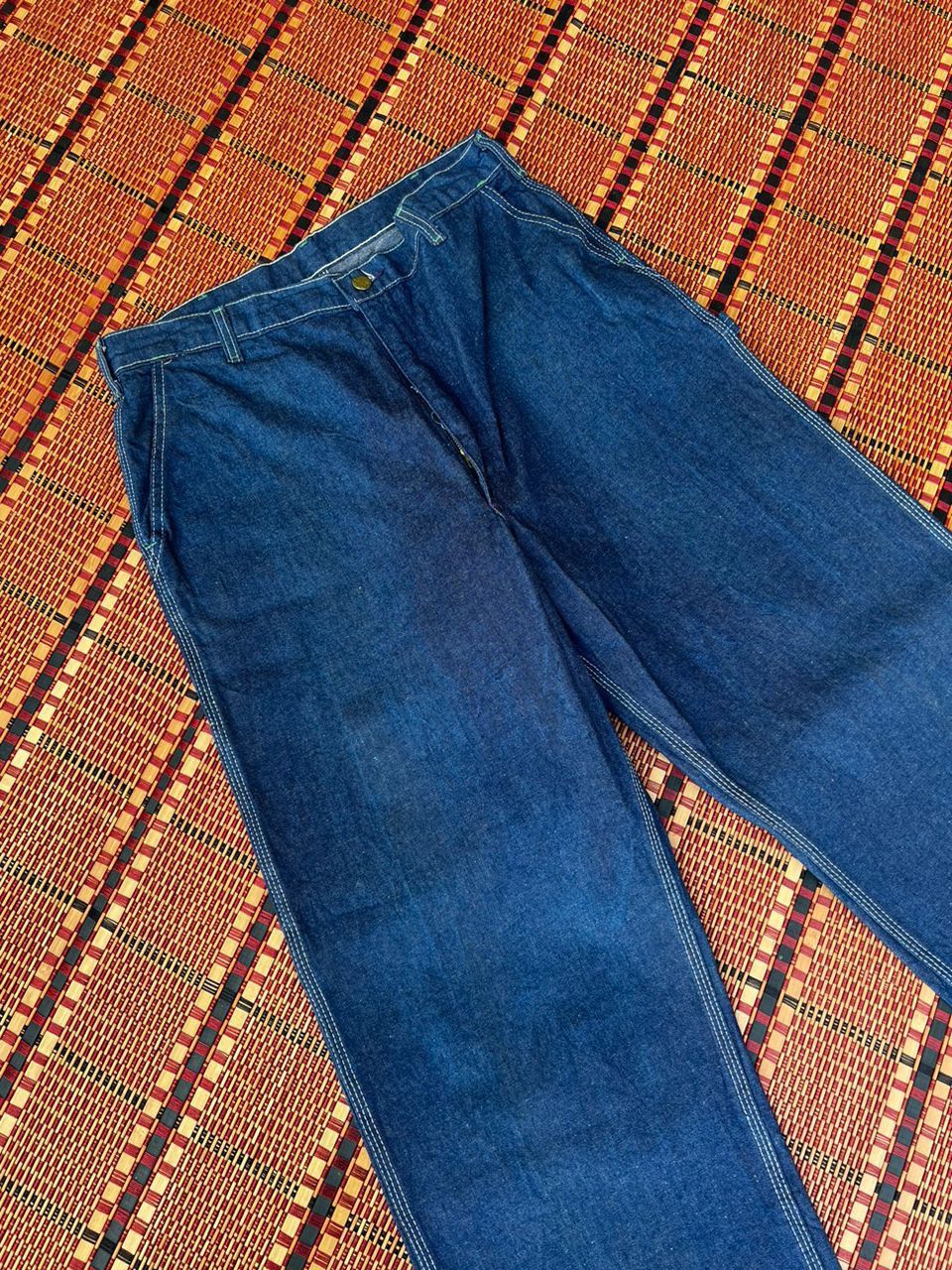 Oshkosh Vtg 60s,70s Oshkosh BGosh Carpenter Denim Size US 33 - 1 Thumbnail