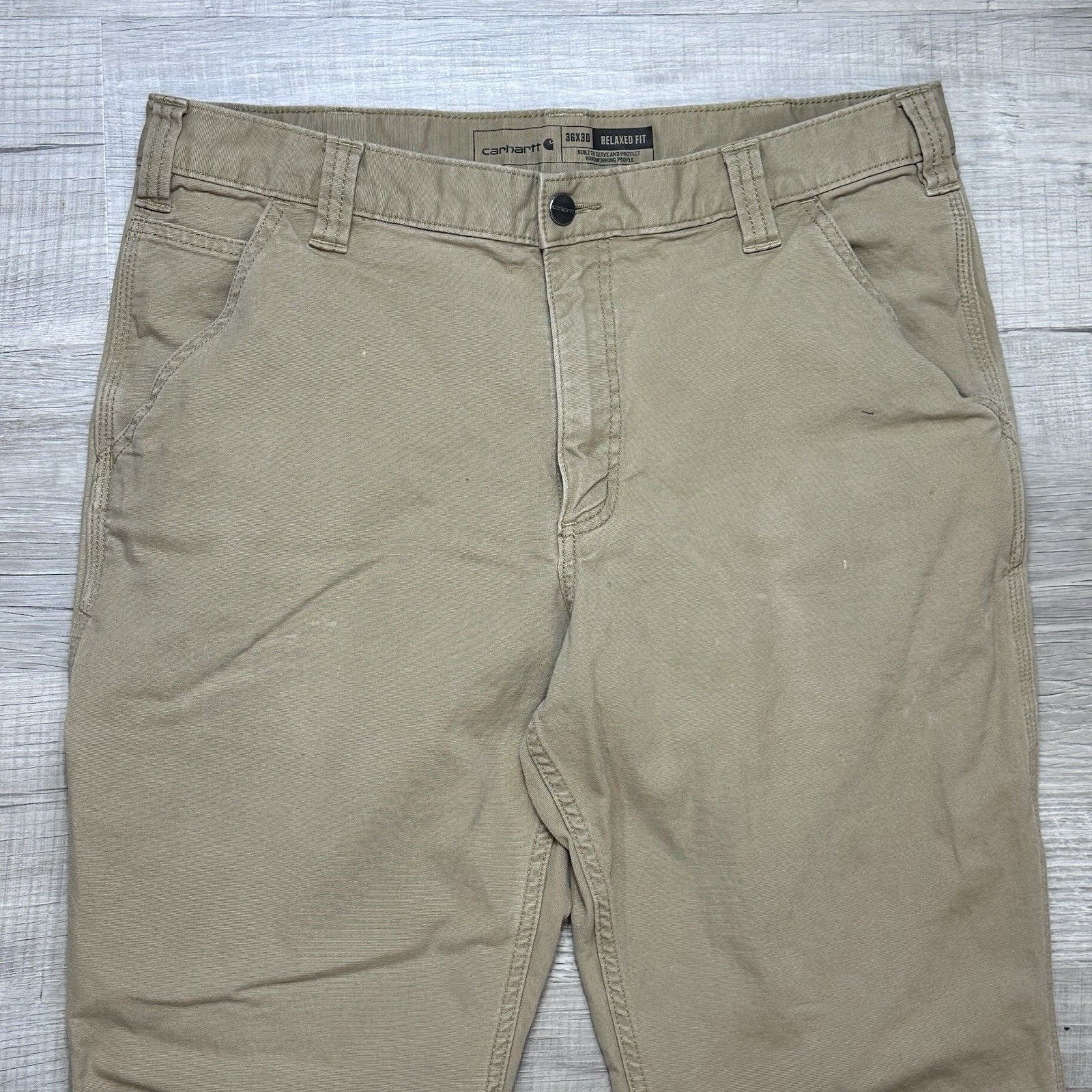 Carhartt Carhartt Rugged Flex Relaxed Rigby Dungaree Pants 36x30 Size US 36 / EU 52 - 3 Thumbnail