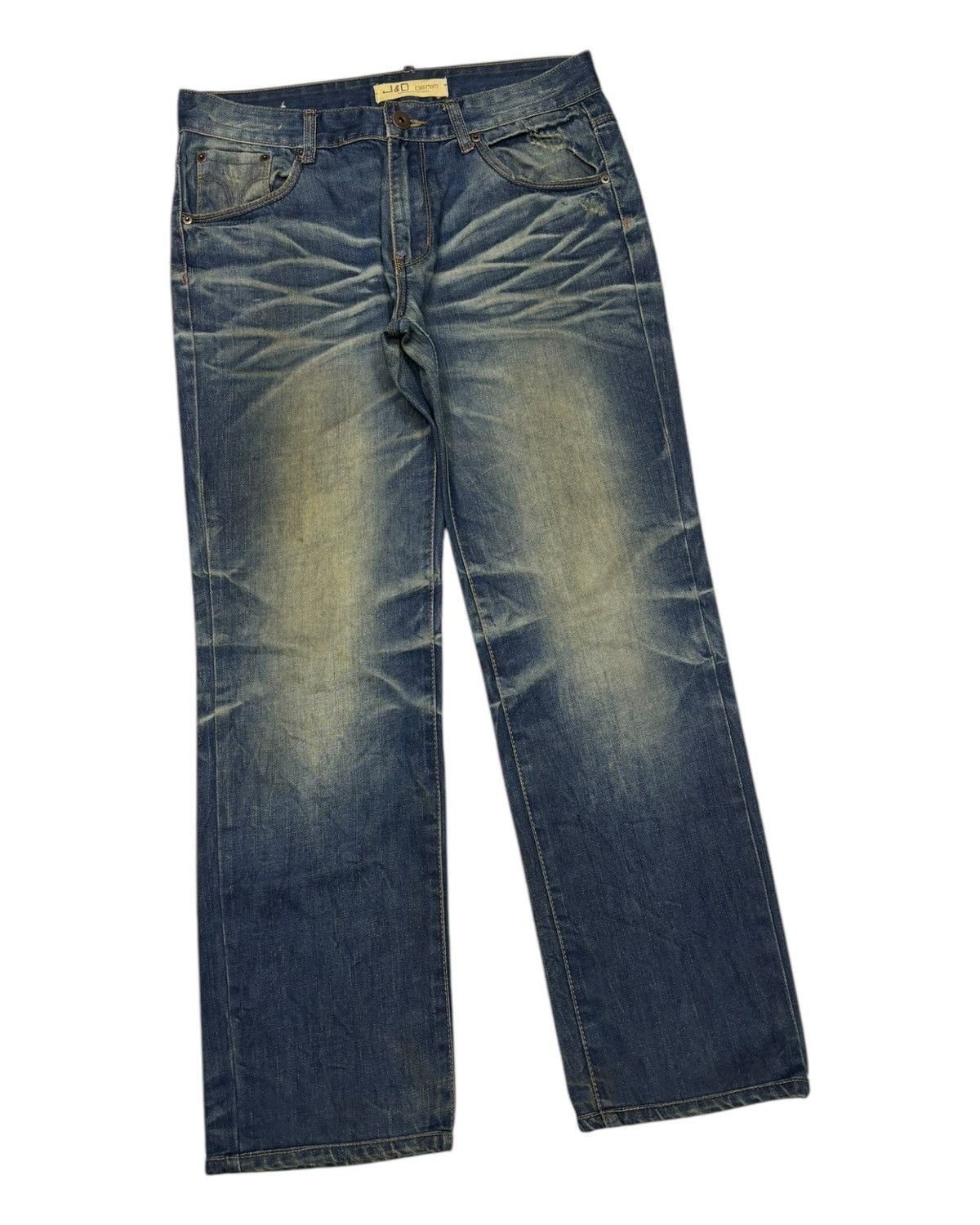 Hysteric Glamour × Junya Watanabe Vintage Clawmark Denim Junya Watanabe Style Lgb Baggy Jeans Size US 32 / EU 48 - 3 Thumbnail