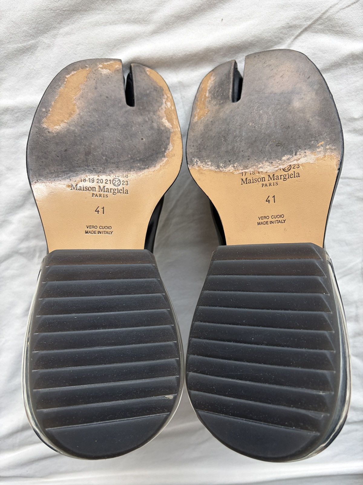 Maison Margiela RARE Maison Margiela Tabi Boots Air Bag Heel Sole MM6 ankle Size US 8 / EU 41 - 15 Thumbnail