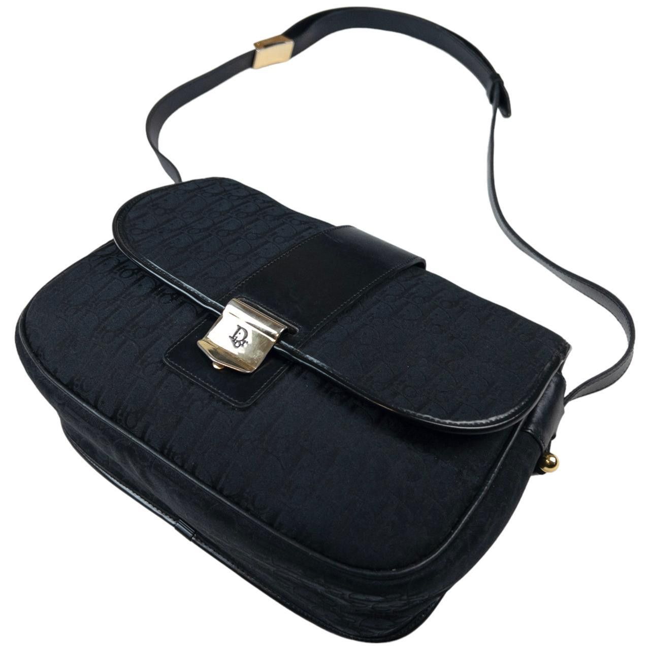 Dior Vintage Dior Monogram Cross Body Bag Size ONE SIZE - 4 Thumbnail