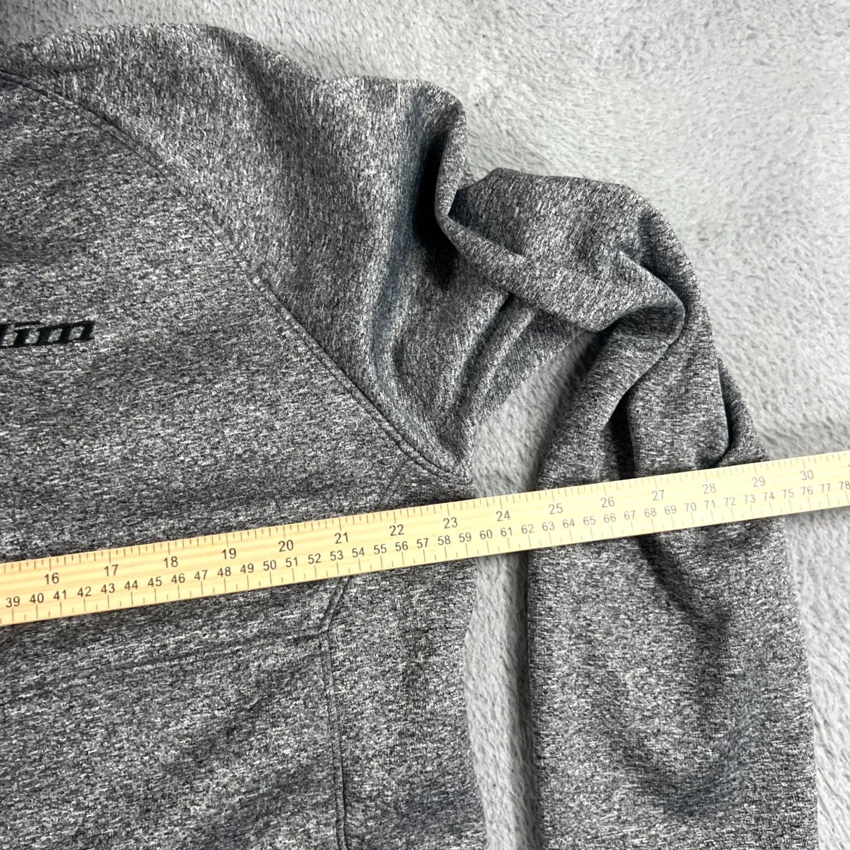 Vintage KLIM Hoodie Mens XL Gray Alpha Jacket Men Full Zip Lightweight Outdoor Riding Size US XL / EU 56 / 4 - 7 Thumbnail