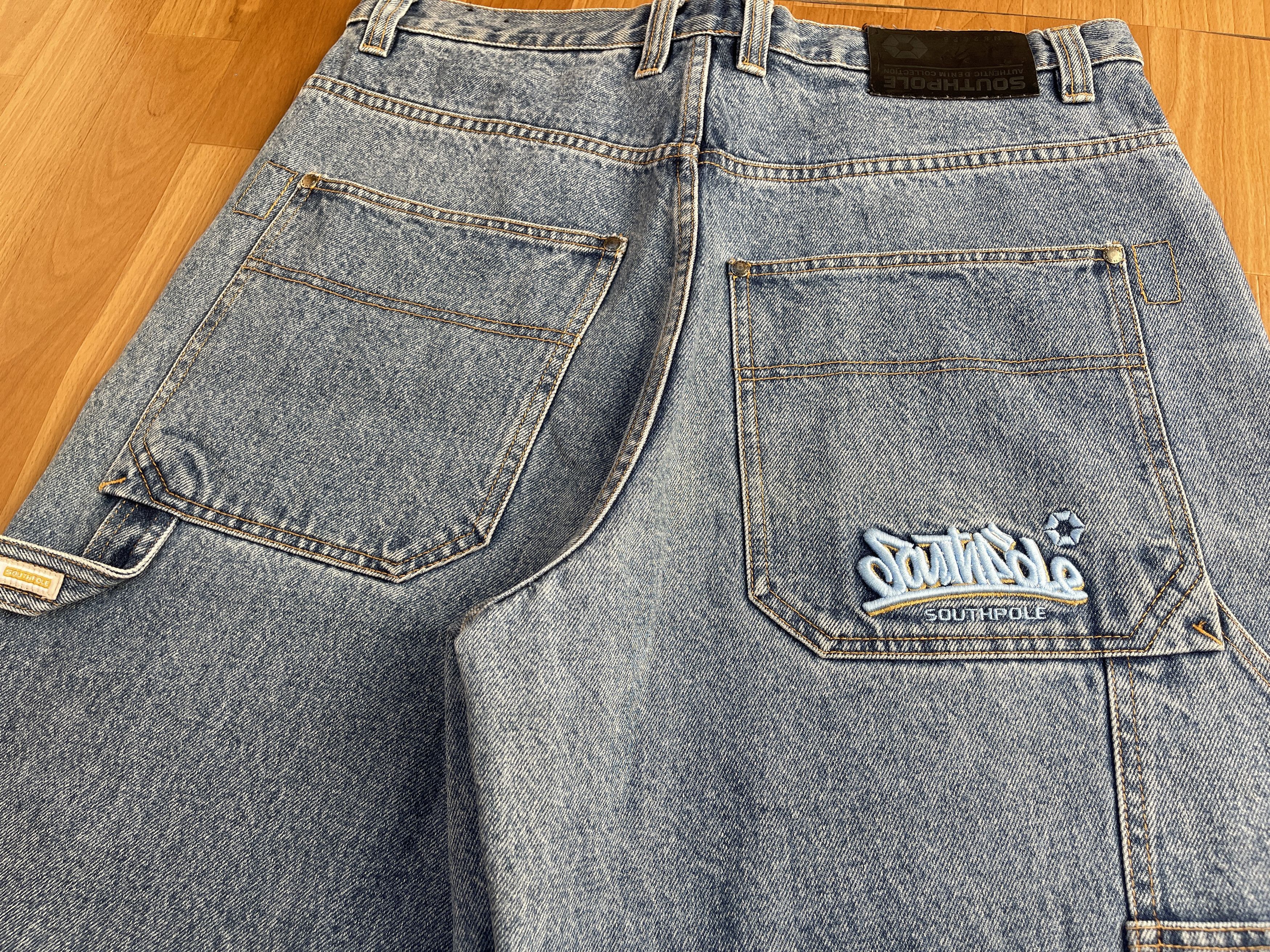 Southpole Southpole jeans, baggy vintage South Pole 90s hip hop Y2K 36 Size US 36 / EU 52 - 5 Thumbnail