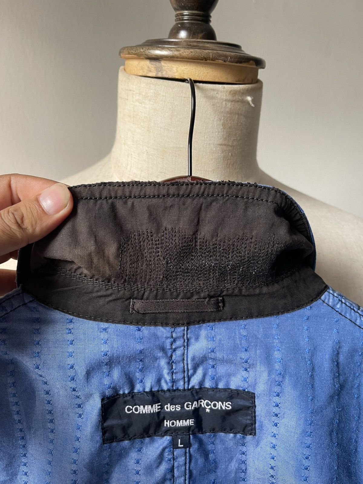 Comme des Garcons Homme 2008 Comme Des Garcons Homme Reversible Jacket 11 Size US L / EU 52-54 / 3 - 18 Thumbnail