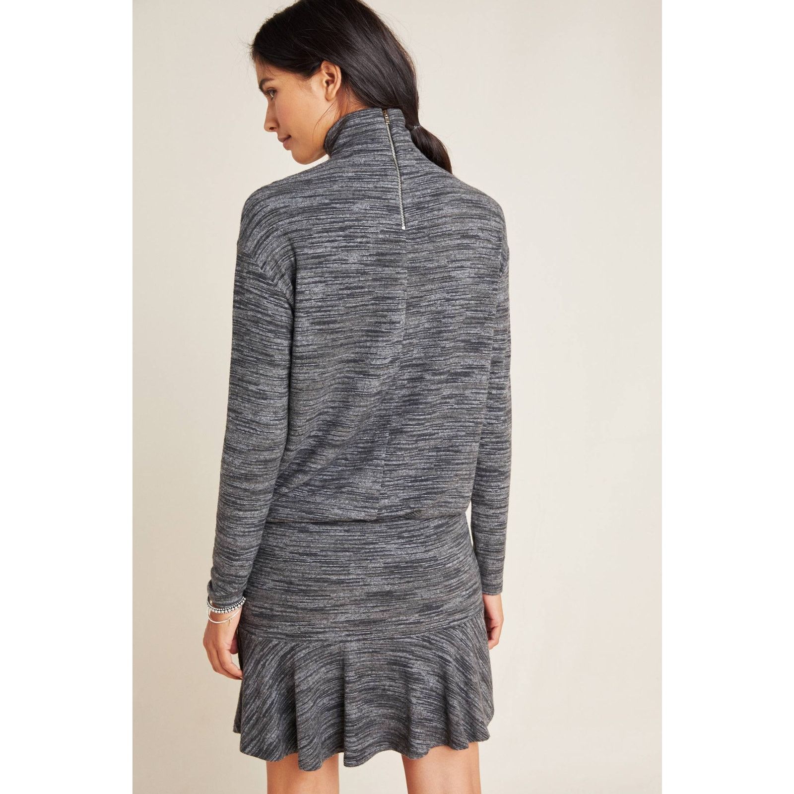 Anthropologie New Anthropologie Bailey 44 Greta Mock-Neck Dress $160 XS Size XS / US 0-2 / IT 36-38 - 4 Thumbnail