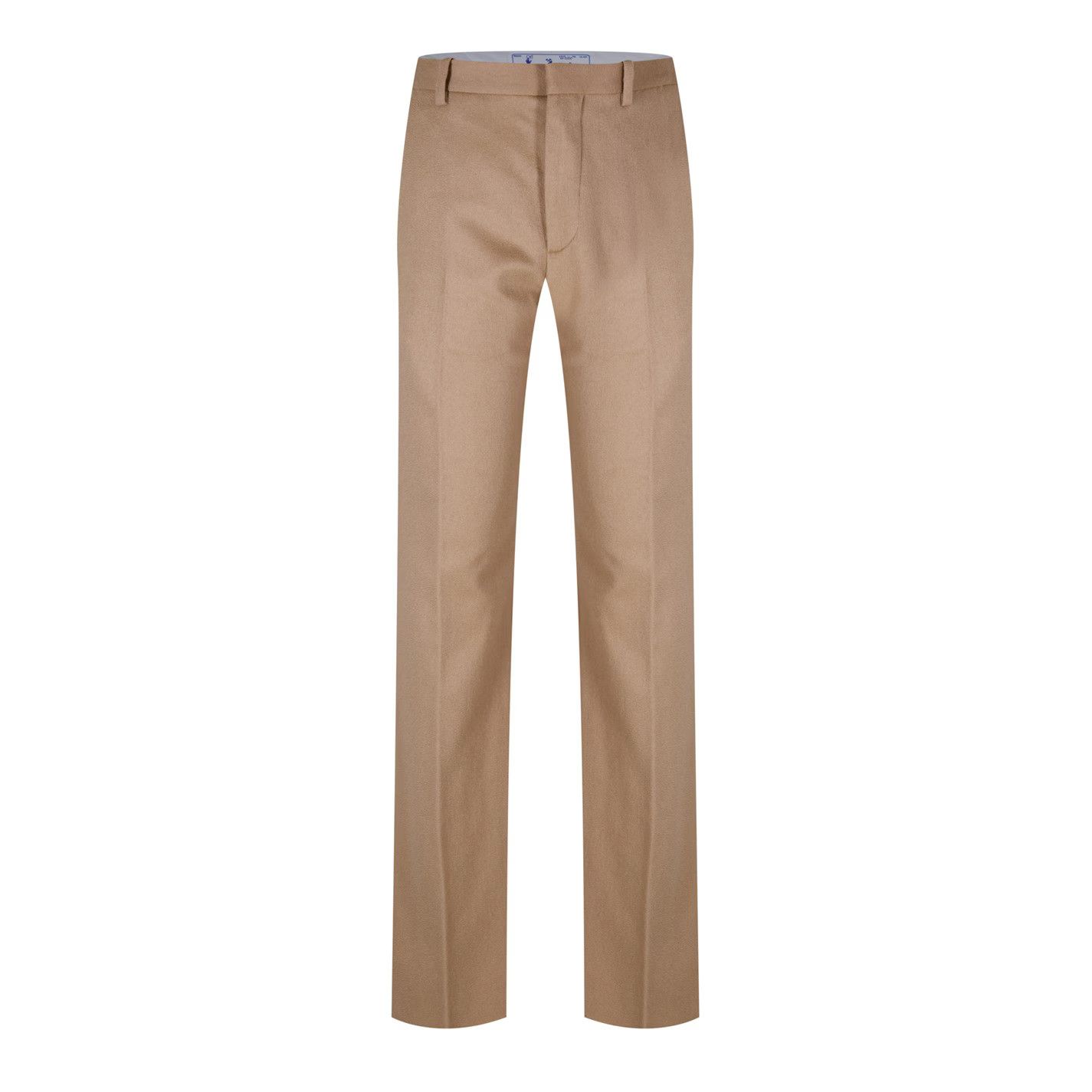 Off-White o1g2r1mq0226 Slim Fit Trousers In Camel Size US 36 / EU 52 - 1 Thumbnail
