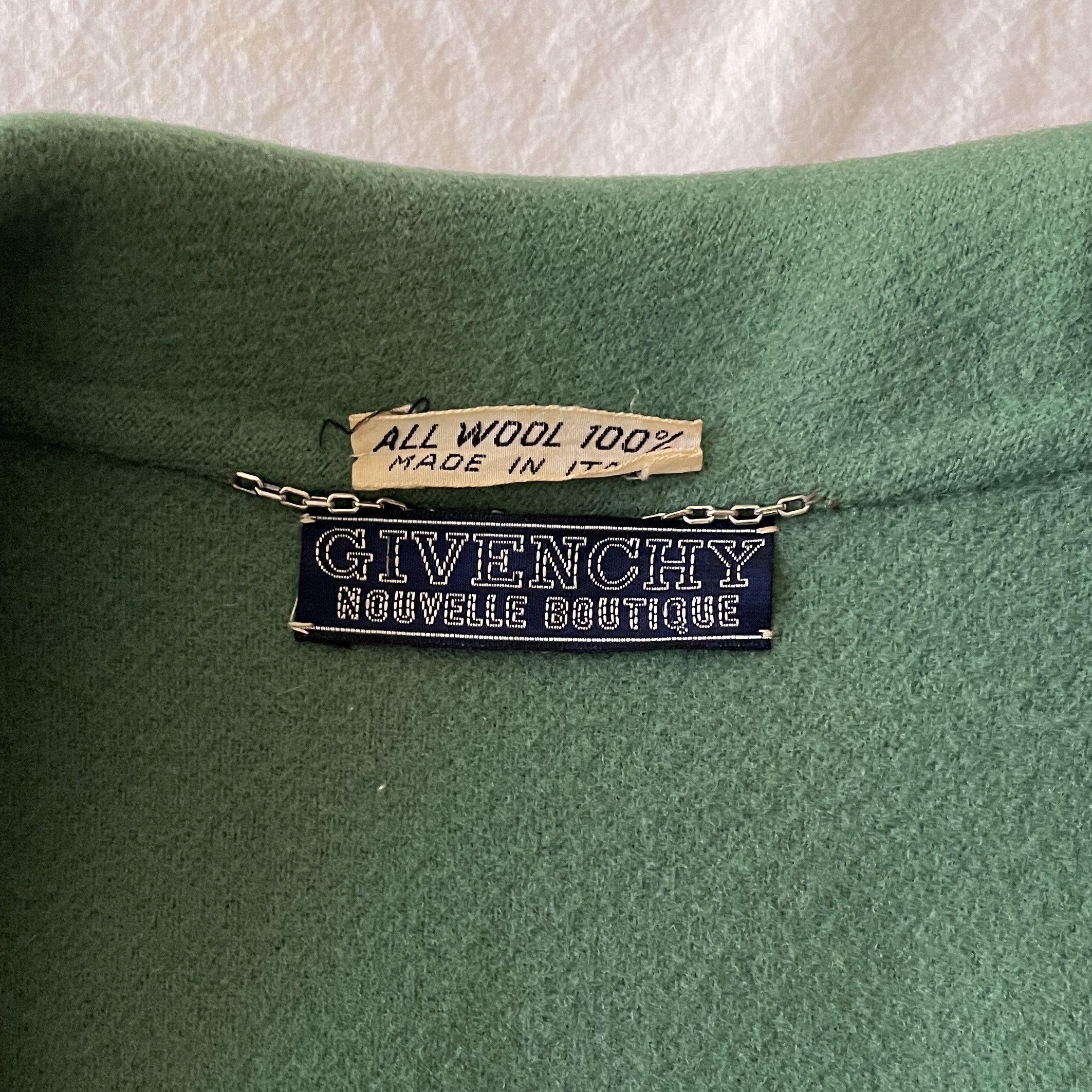 Givenchy × Vintage Runway Fall Winter 1973 Givenchy wool coat Size S / US 4 / IT 40 - 4 Thumbnail