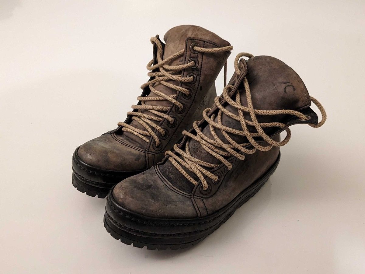 image of James Kearns London James Kearns 8 Hole Sneaker Boot Size 42 in Brown, Men's