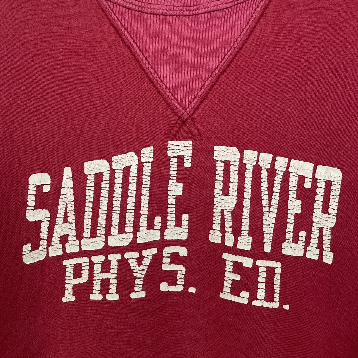 Vintage 90s Kriff Mayer x Saddle River Reverse Weave Crewneck Size US L / EU 52-54 / 3 - 2 Thumbnail