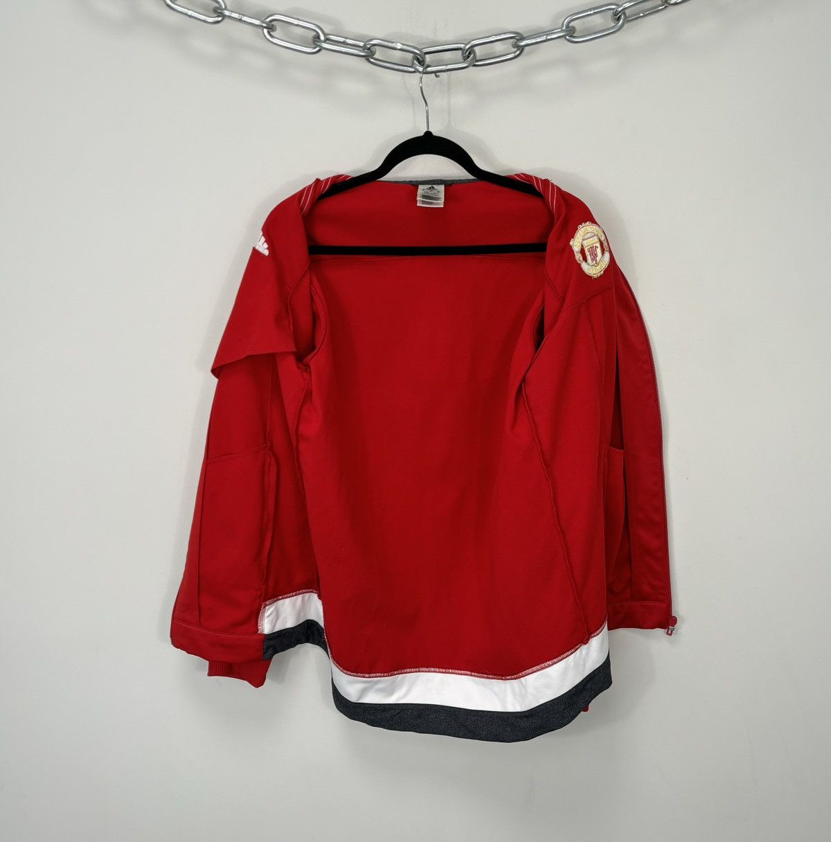 Adidas Adidas Manchester United 2016 Home Anthem Training Jacket Size US M / EU 48-50 / 2 - 2 Thumbnail