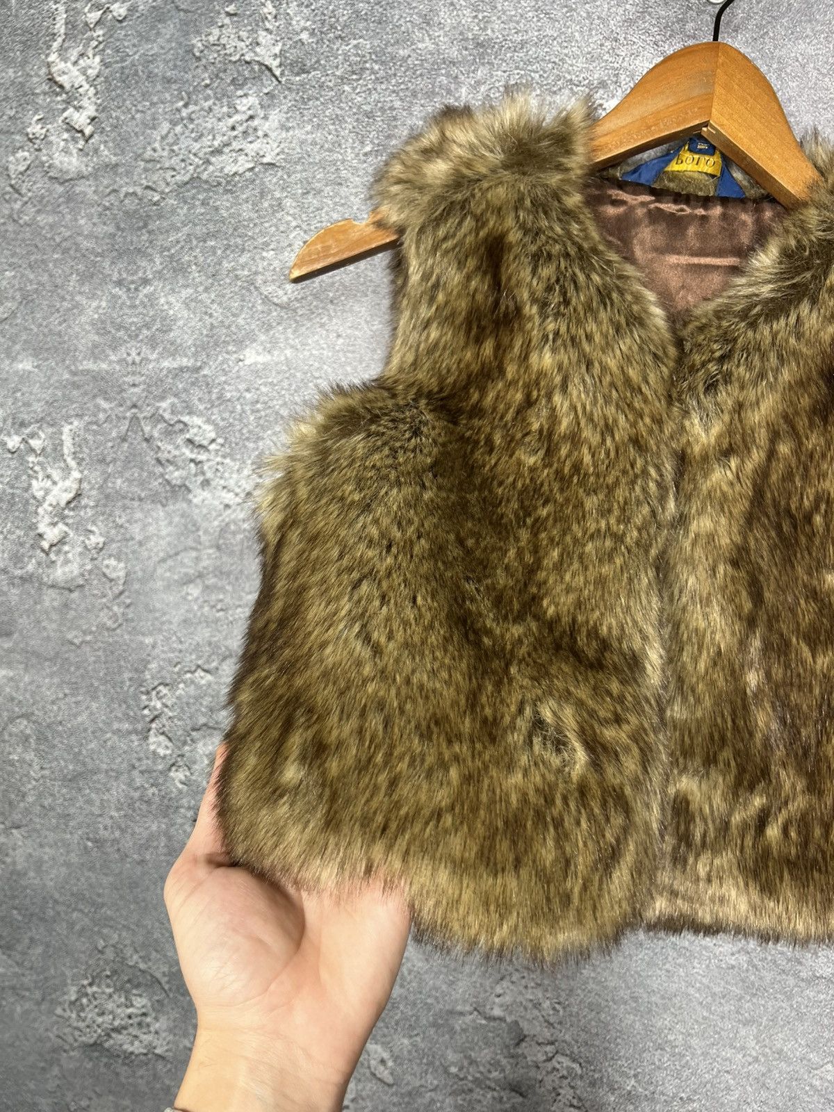 Polo Ralph Lauren Rare Ralph Lauren Y2K Hype Cropped Fur Vest Size Xs Size XS / US 0-2 / IT 36-38 - 3 Thumbnail