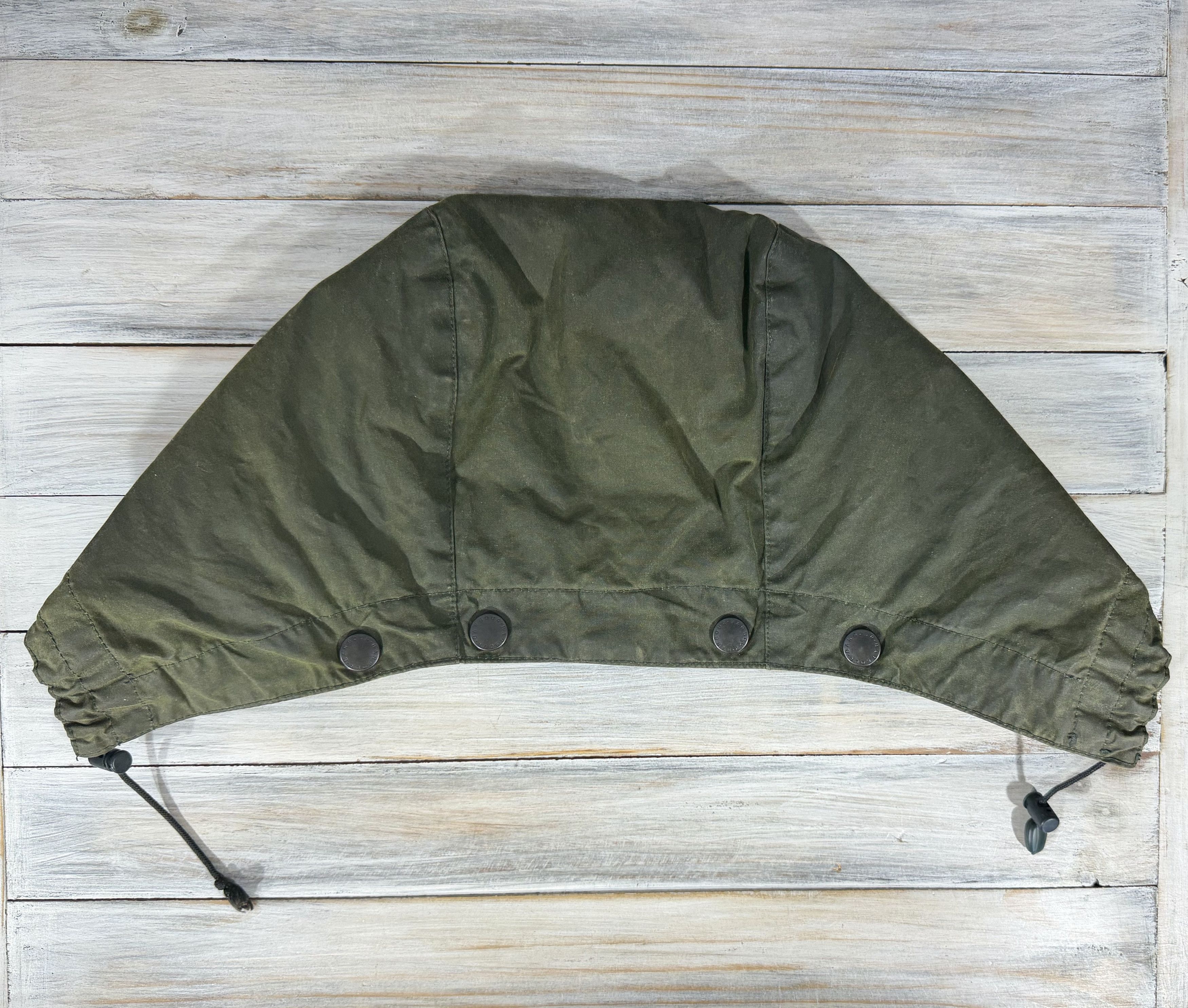 Barbour BARBOUR Wax Hood For Waxed Cotton Jacket Green One Size Size ONE SIZE - 12 Thumbnail