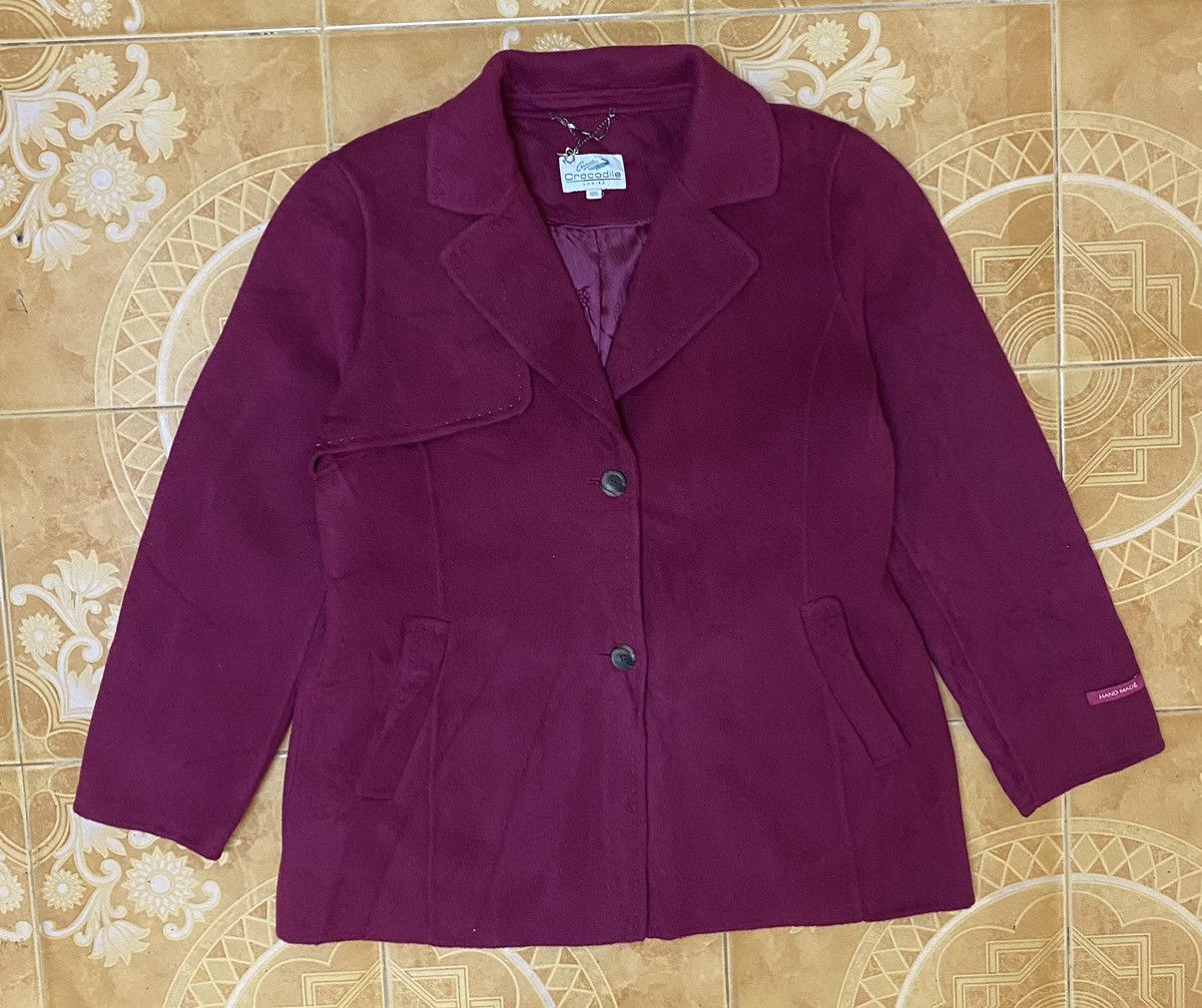 Japanese Brand × Other Crocodile Ladies Coat Handmade Size L / US 10 / IT 46 - 17 Thumbnail