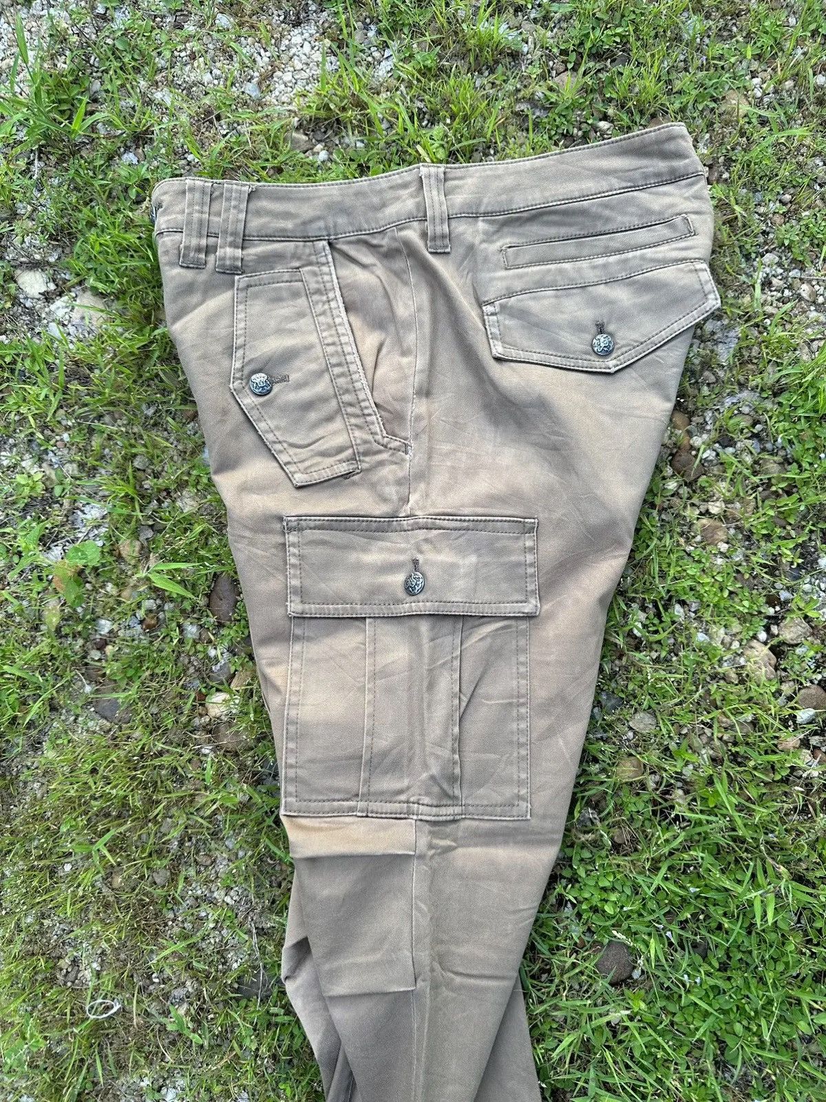 PPFM MALA VITA TROUSERS VTG DOUBLE KNEE CARGO PANTS MADE IN JAPAN Size US 32 / EU 48 - 12 Thumbnail