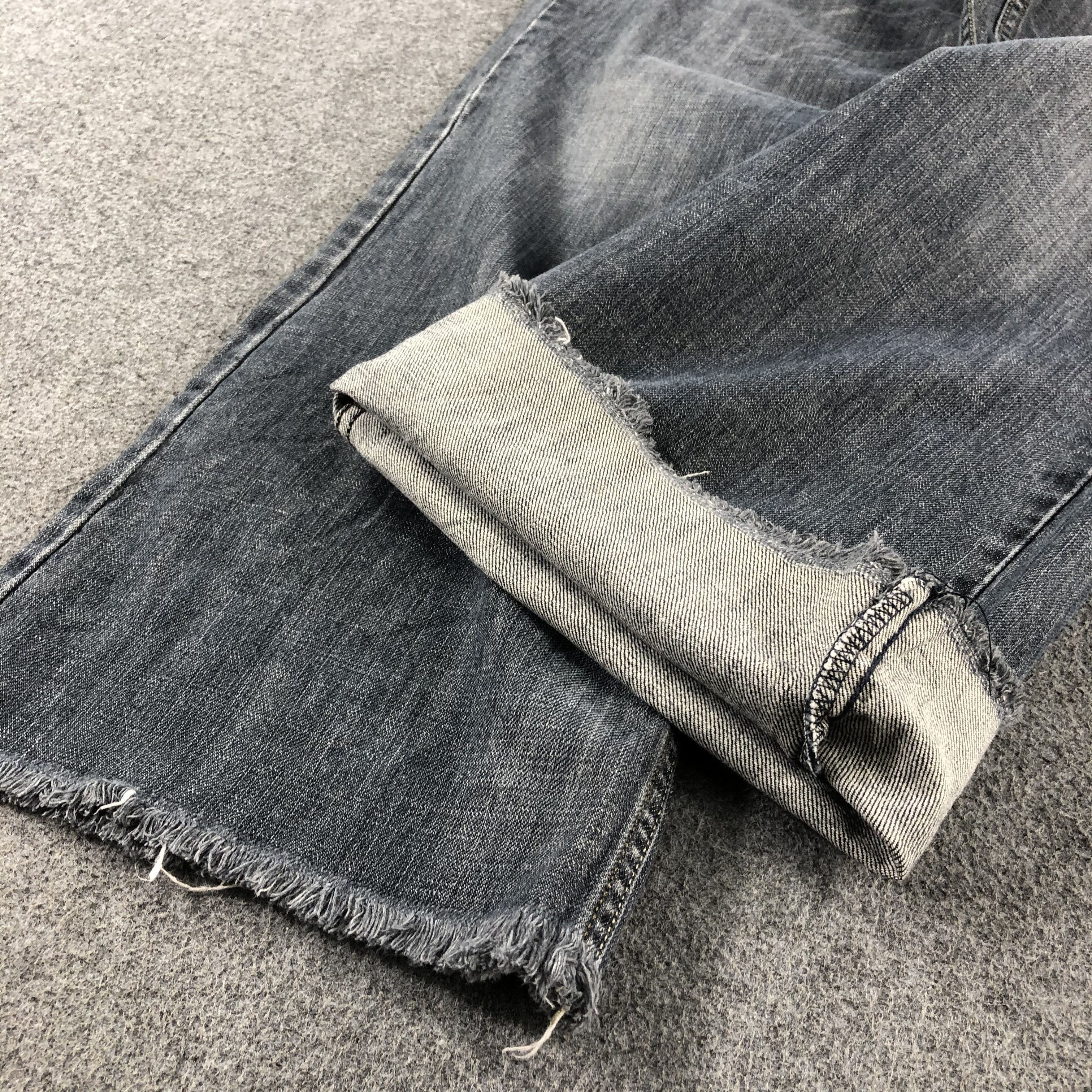 Levi's Vintage Faded Black Levis 527 Flare Jeans-J2307 Size US 34 / EU 50 - 7 Thumbnail