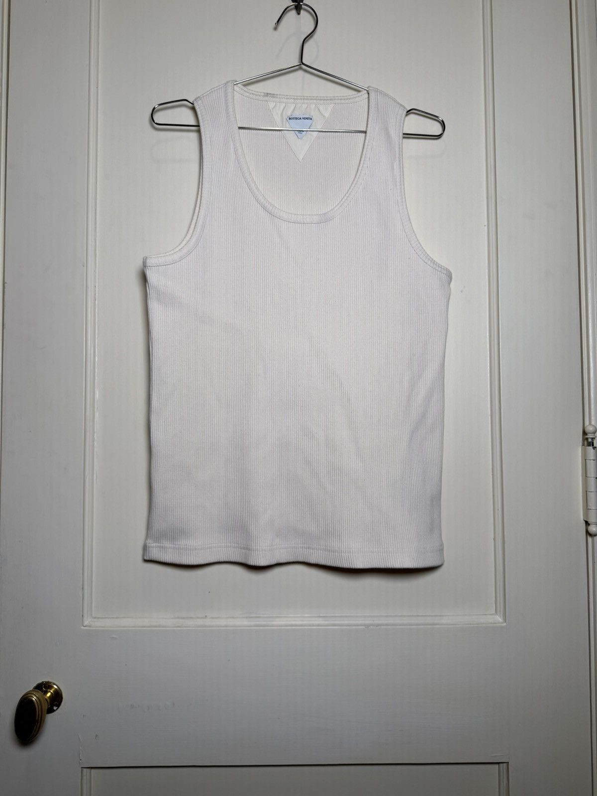 Bottega Veneta Bottega Veneta Ribbed mens tank in CHALK (ivory) Size US M / EU 48-50 / 2 - 1 Thumbnail