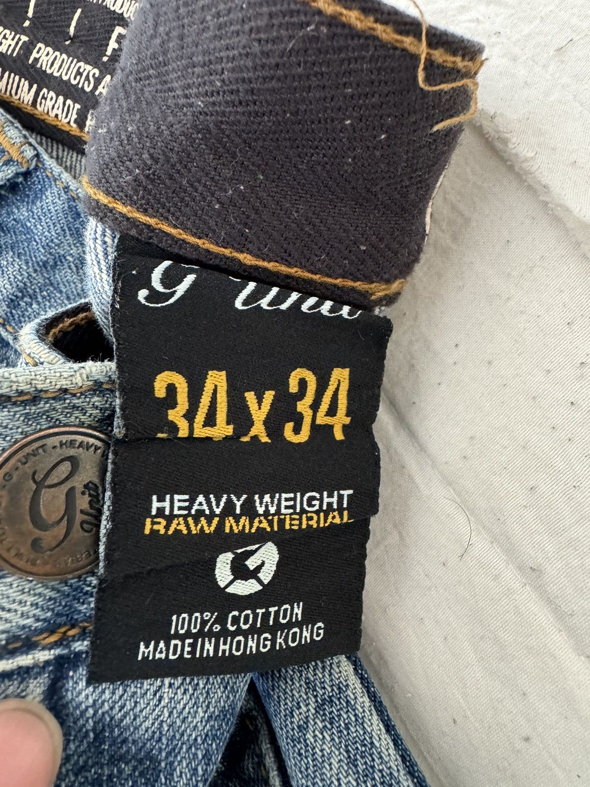 G-Unit × Vintage G Unit Jeans Size US 34 / EU 50 - 7 Thumbnail