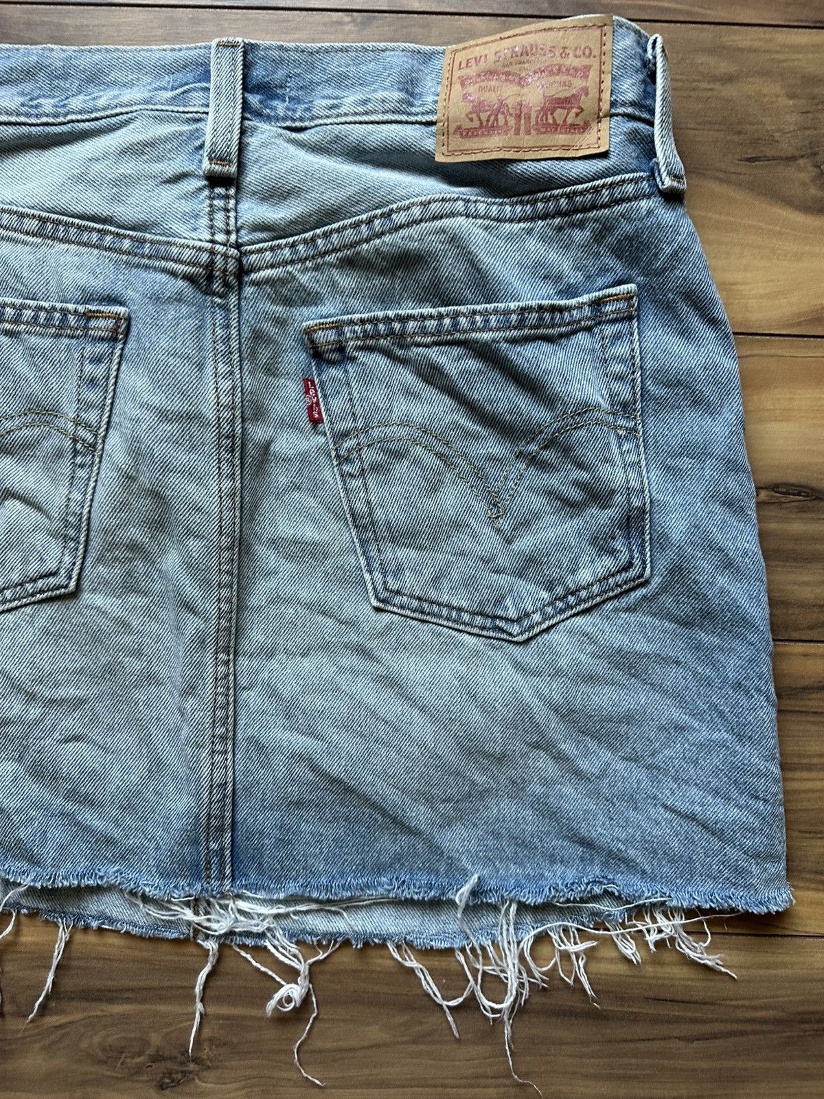 Other Icon blue mini skirt Size 27" / US 4 / IT 40 - 6 Thumbnail