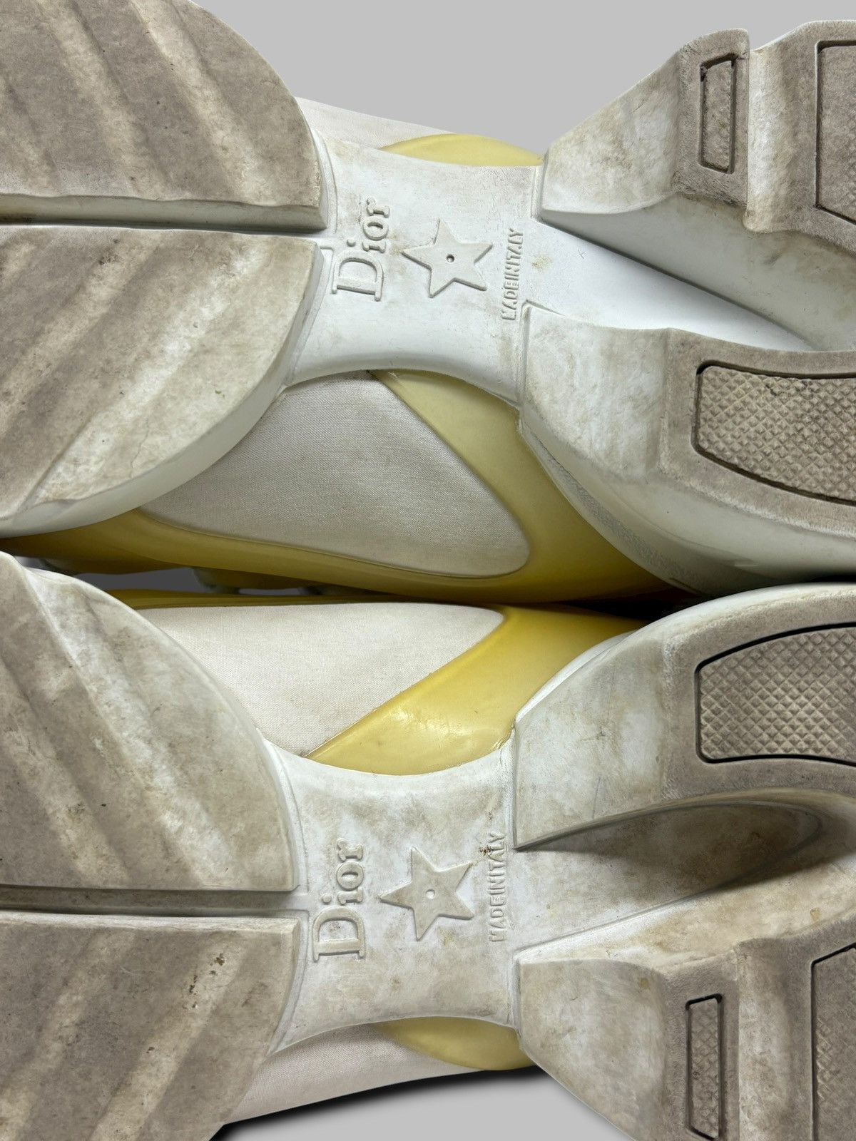 Dior Dior D-Connect White Leather Sneakers Size 37,5 Size US 7 / IT 37 - 10 Thumbnail