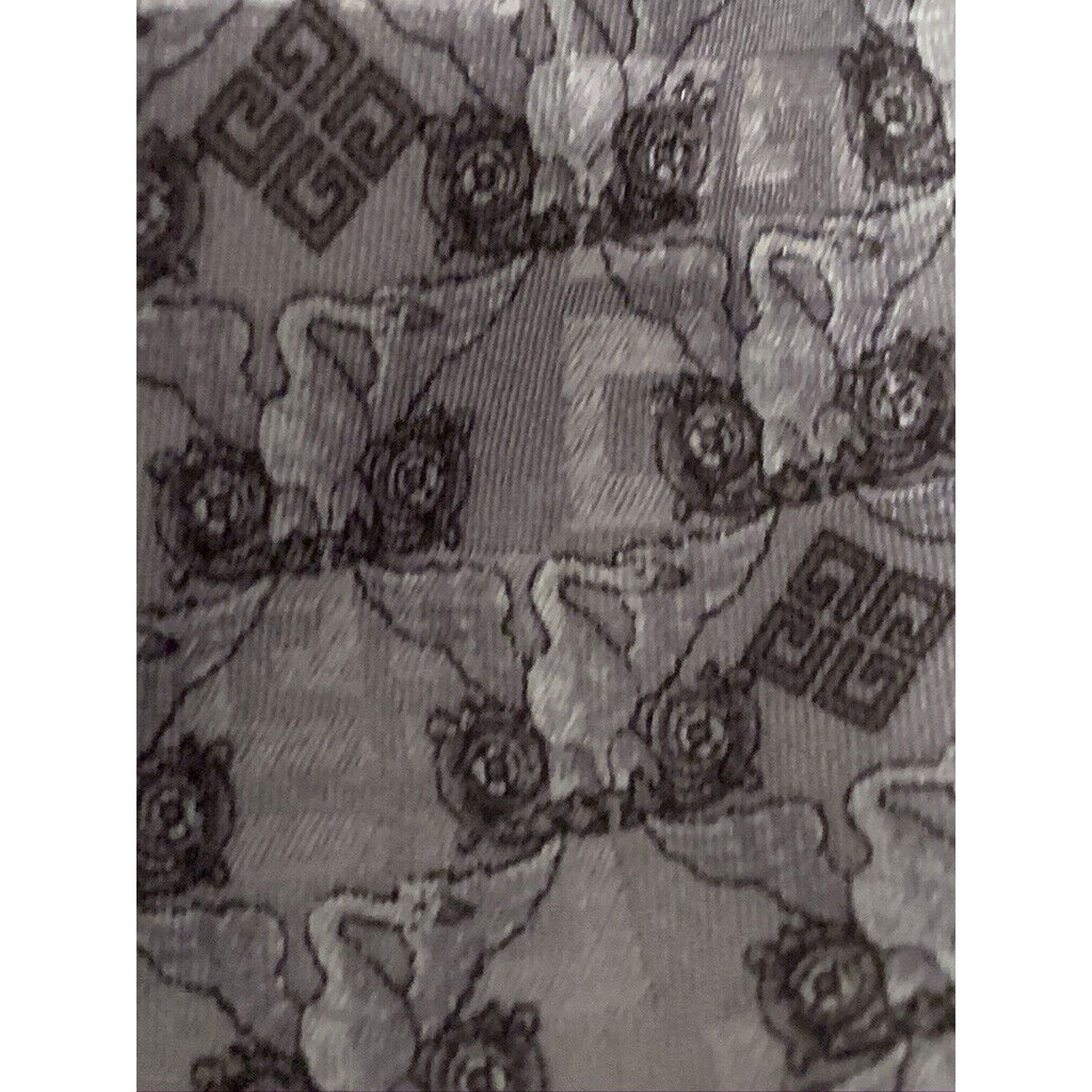 Givenchy Givenchy 100% Silk tie Blue/Gray and black Pattern Swan Size ONE SIZE - 3 Thumbnail