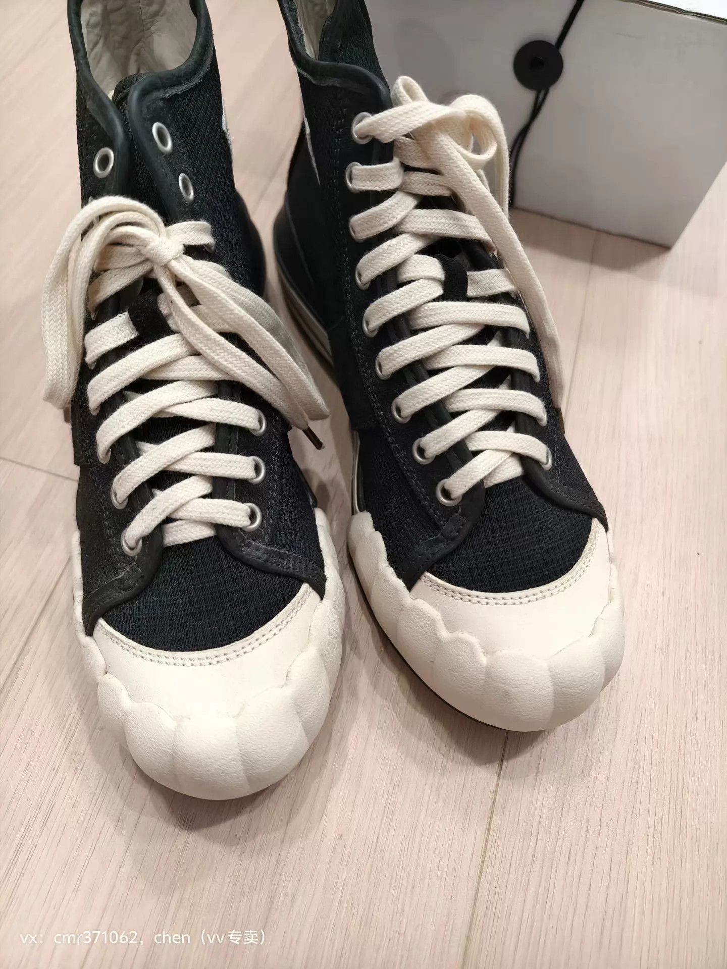 Visvim VISVIM 22SS LANIER HI High Top Sneaker Black 8.5 Size US 8.5 / EU 41-42 - 6 Thumbnail