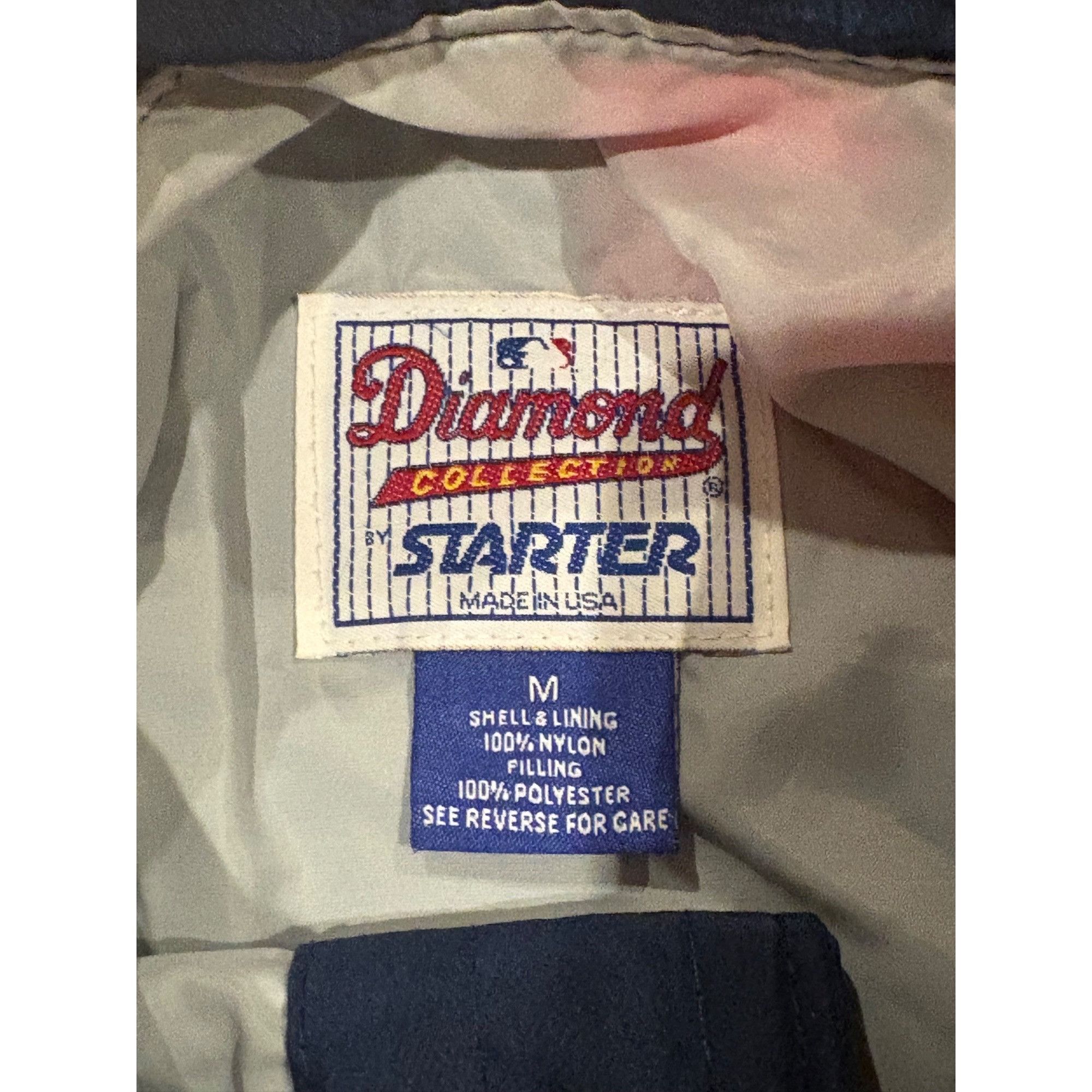 Starter Vintage 90s Starter Diamond Collection Cleveland Indians MLB Size US M / EU 48-50 / 2 - 6 Thumbnail