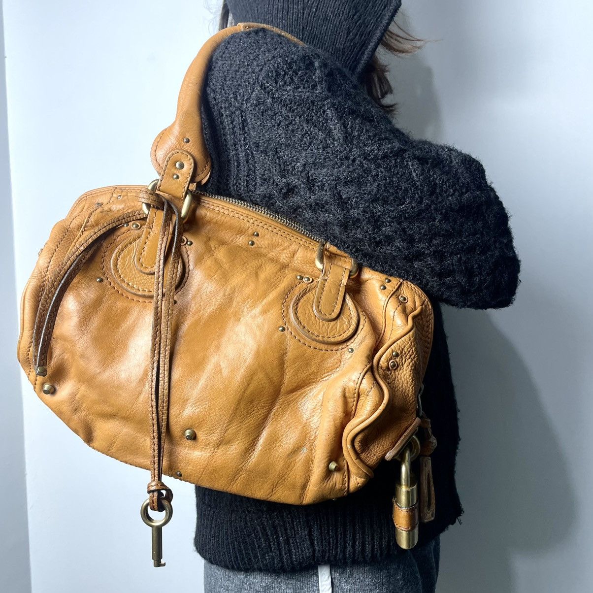 Chloe RARE Vintage 2005-2007 Chloé Paddington “Side Lock” Variant Size ONE SIZE - 2 Thumbnail