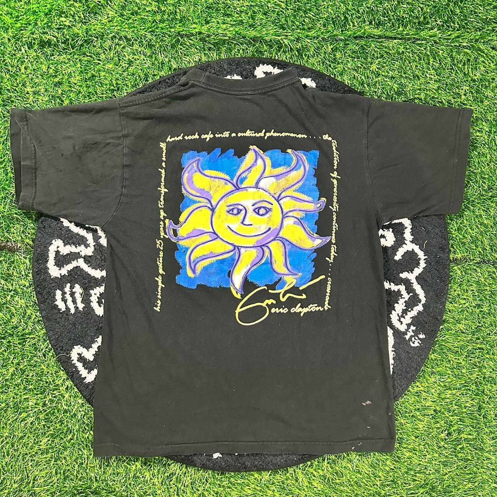 Hard Rock Cafe Hard Rock Cafe Rome x Eric Clapton Graphic T-Shirt - M Size US M / EU 48-50 / 2 - 4 Thumbnail
