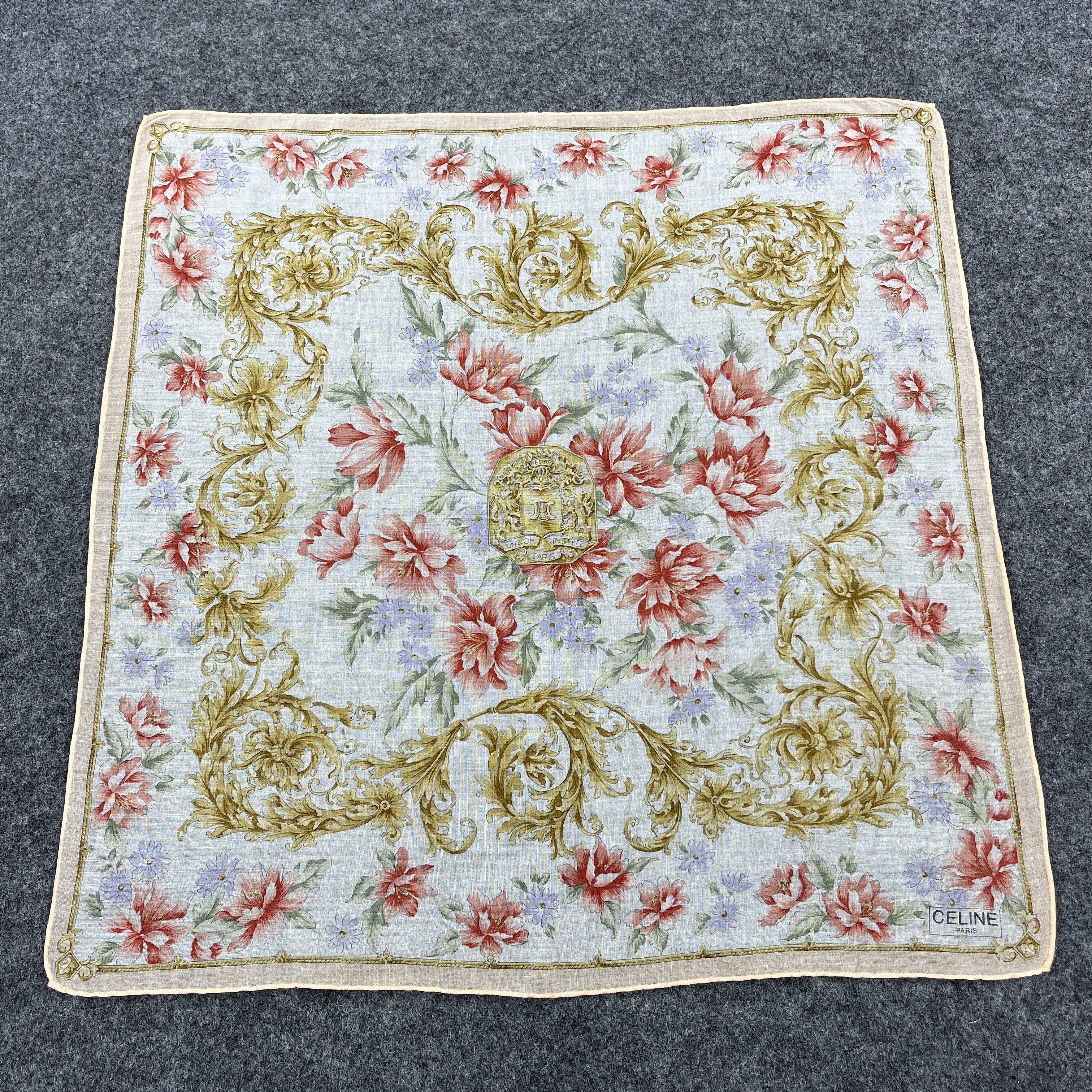 Celine Celine Handkerchief / Bandana / Neckerchief B598 Size ONE SIZE - 2 Thumbnail