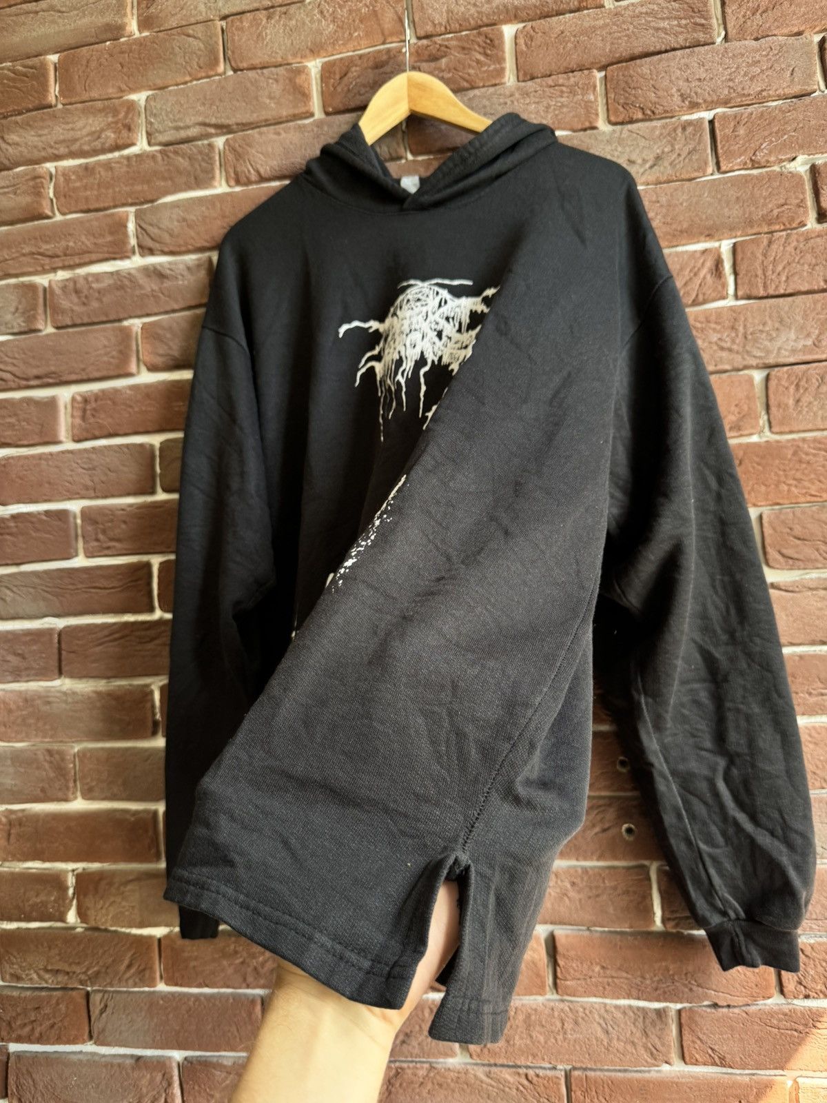 Band Tees Rare 90s DARKTHRONE Transilvanian Vintage Band Metal Hoodie Size US XL / EU 56 / 4 - 6 Thumbnail
