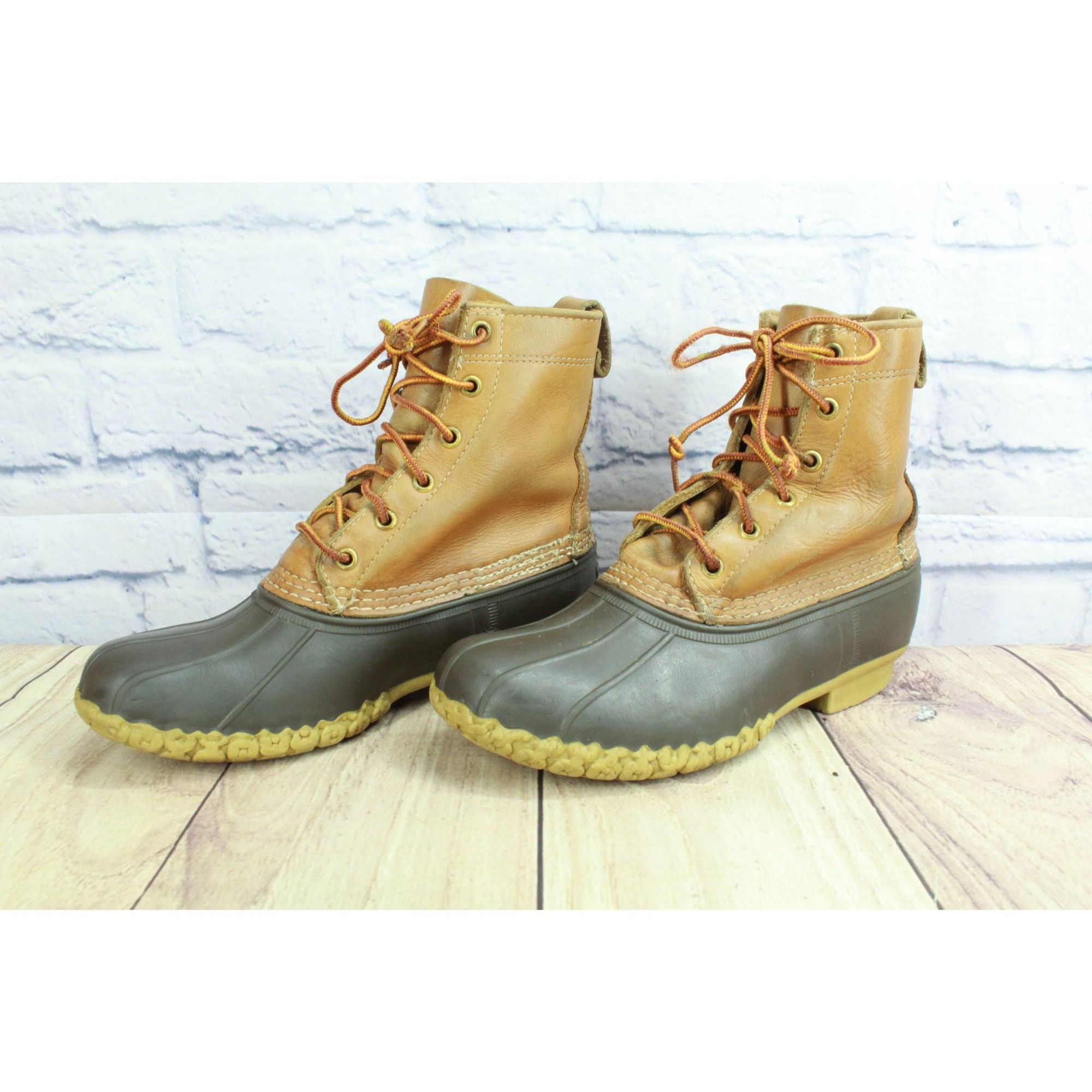 L.L. Bean LL Bean Women’s Brown Waterproof Duck Boots Size 7 Size US 7 / IT 37 - 2 Thumbnail