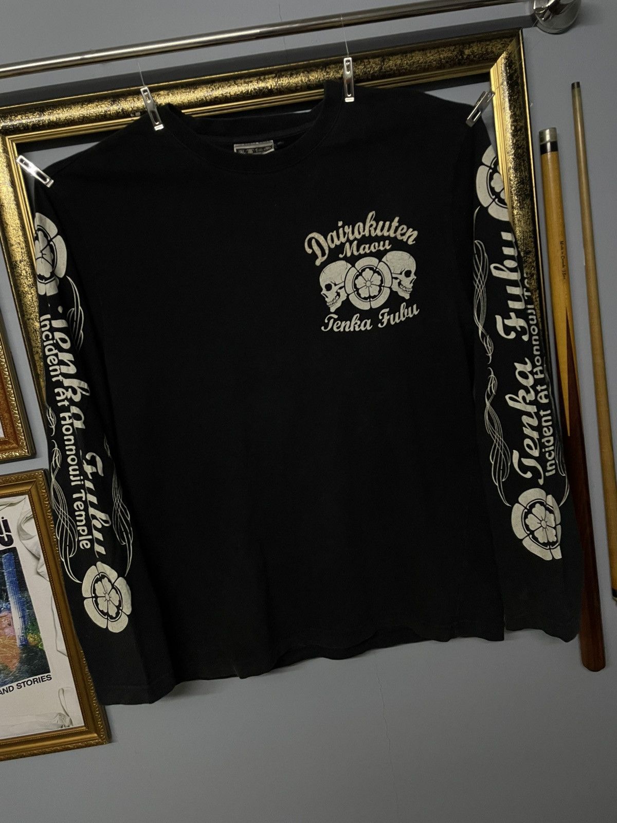 Beauty Beast Vintage Og Designer Japan Infinity Sukajan Skull Longsleeve Size US M / EU 48-50 / 2 - 9 Thumbnail