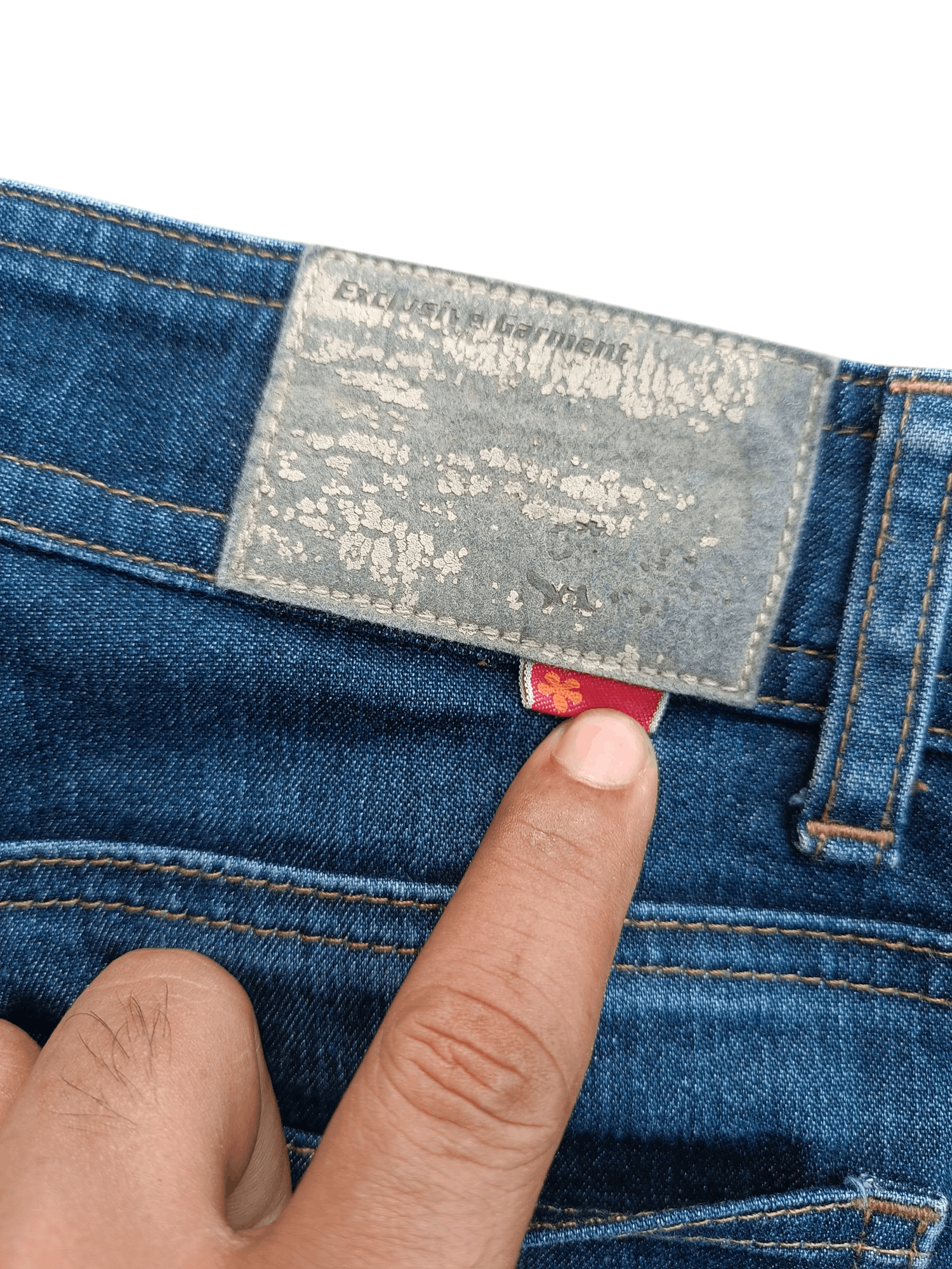 American Apparel × American Edition RETRO FLARED OO-LA-LA-SASSON WIDE LEG DENIM E237 Size US 28 / EU 44 - 14 Thumbnail