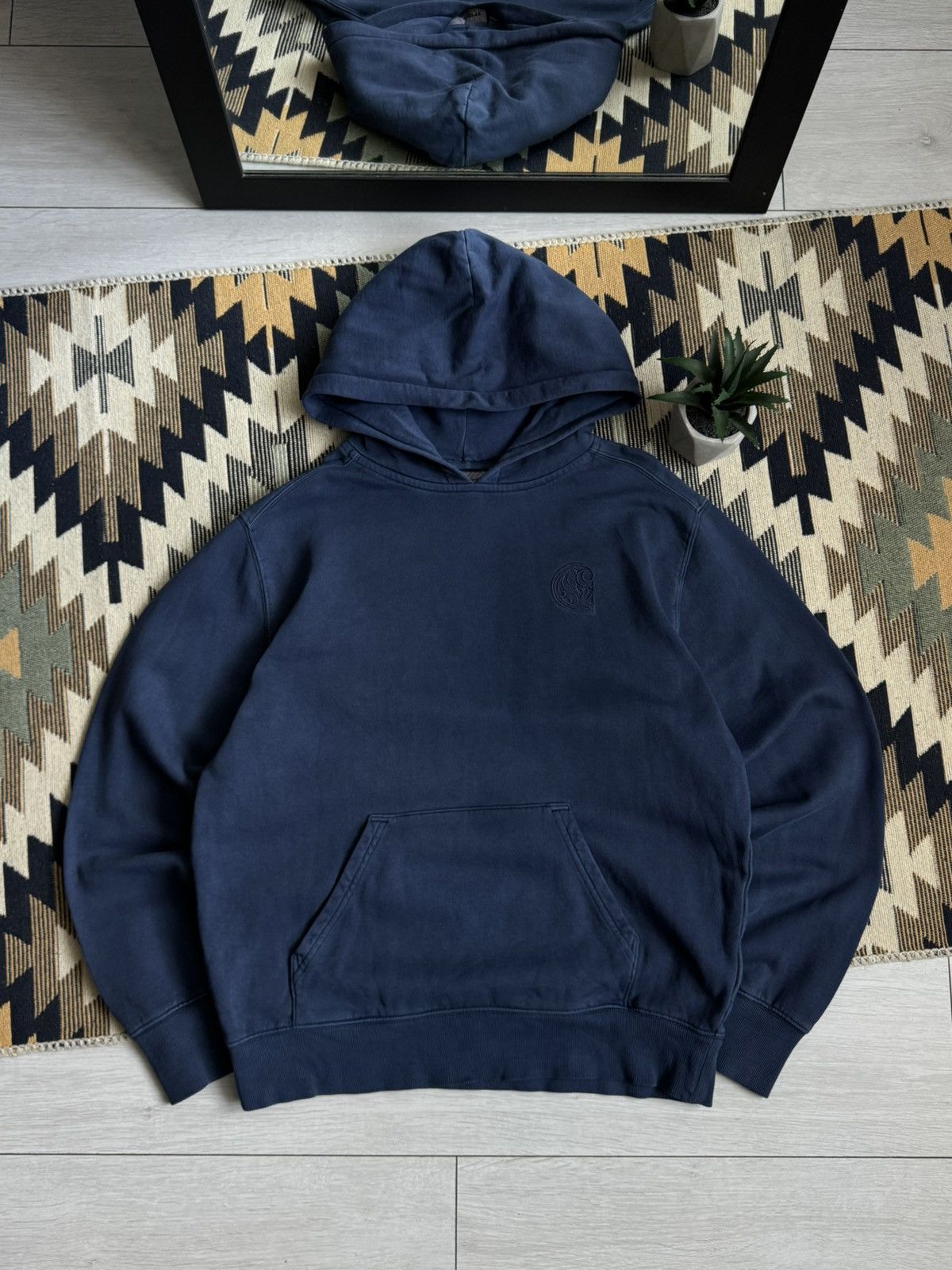 Carhartt Wip Carhartt WIP Verse Patch Garment Dyed Hoodie Size US S / EU 44-46 / 1 - 2 Thumbnail