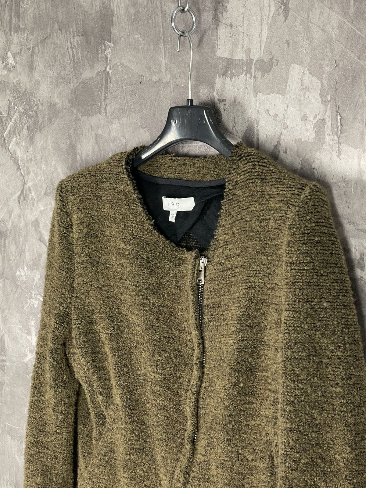 Iro × Japanese Brand Iro Avant Garde Margiela Style Y2K Fur Wool Archive Jacket Size XS / US 0-2 / IT 36-38 - 7 Thumbnail