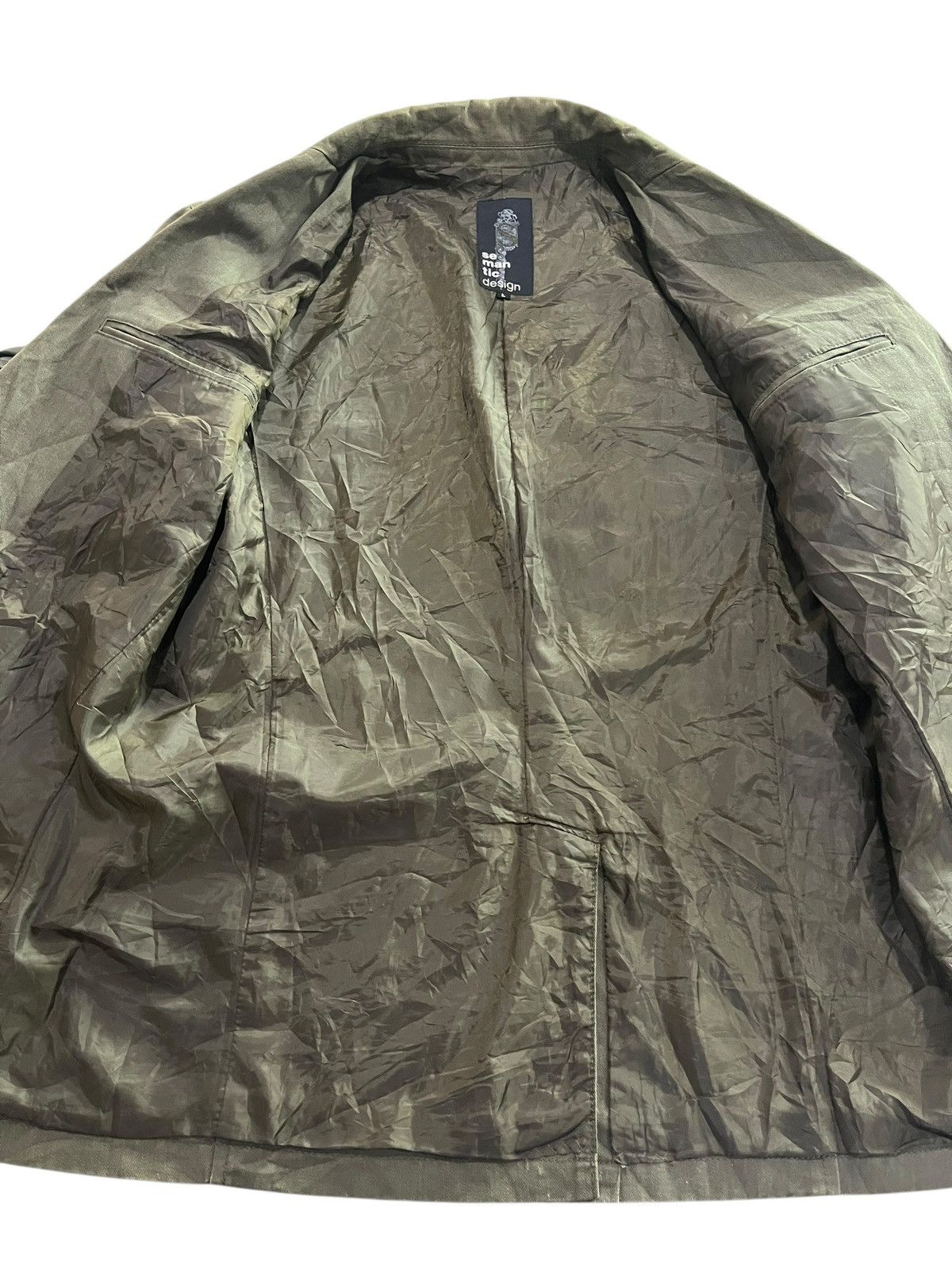 If Six Was Nine Semantic Design Sunfaded Blazer Jacket Size US L / EU 52-54 / 3 - 9 Thumbnail