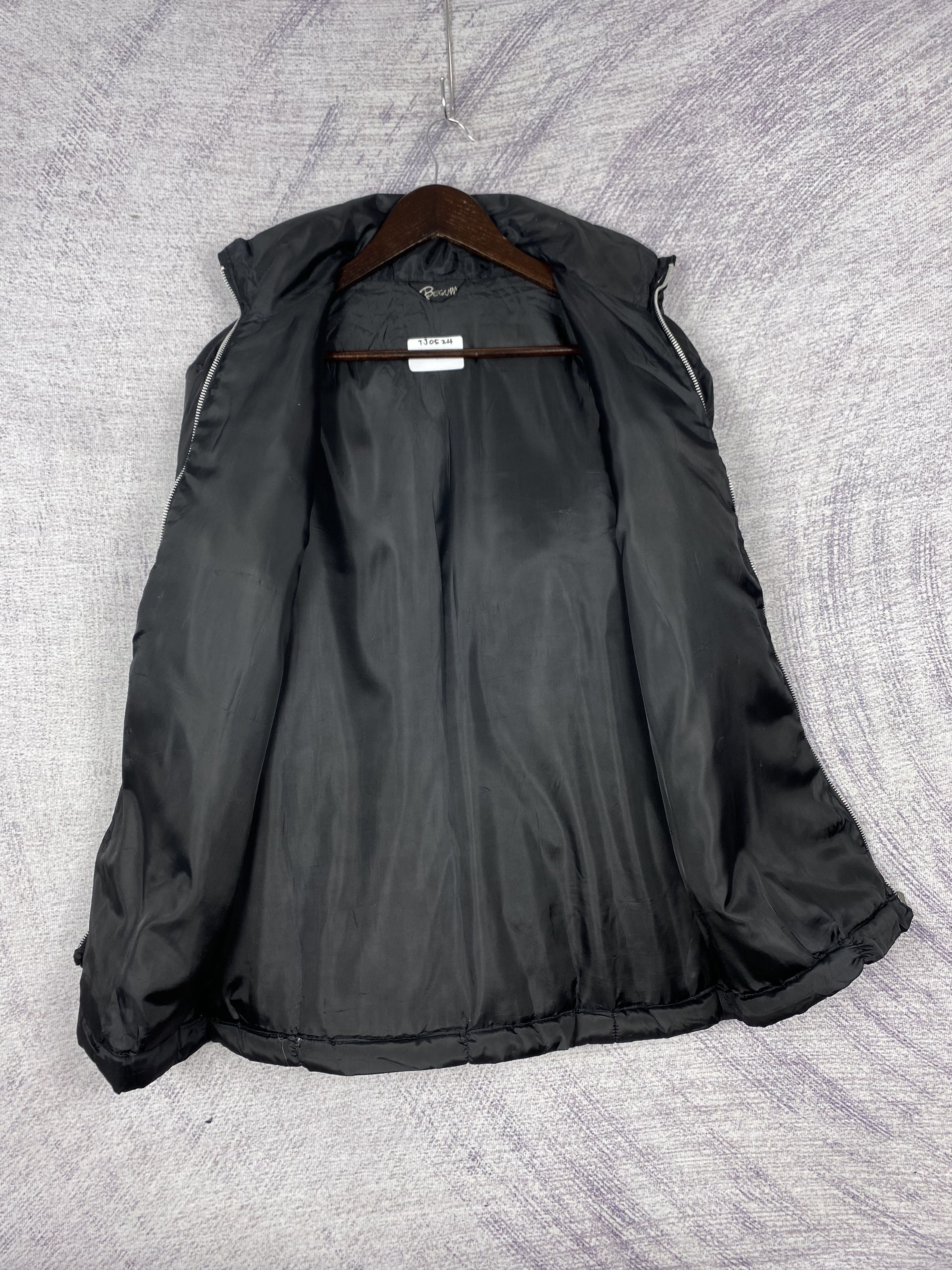 Japanese Brand Vintage Begum Zip Up Puffer Down Jacket Size US L / EU 52-54 / 3 - 6 Thumbnail