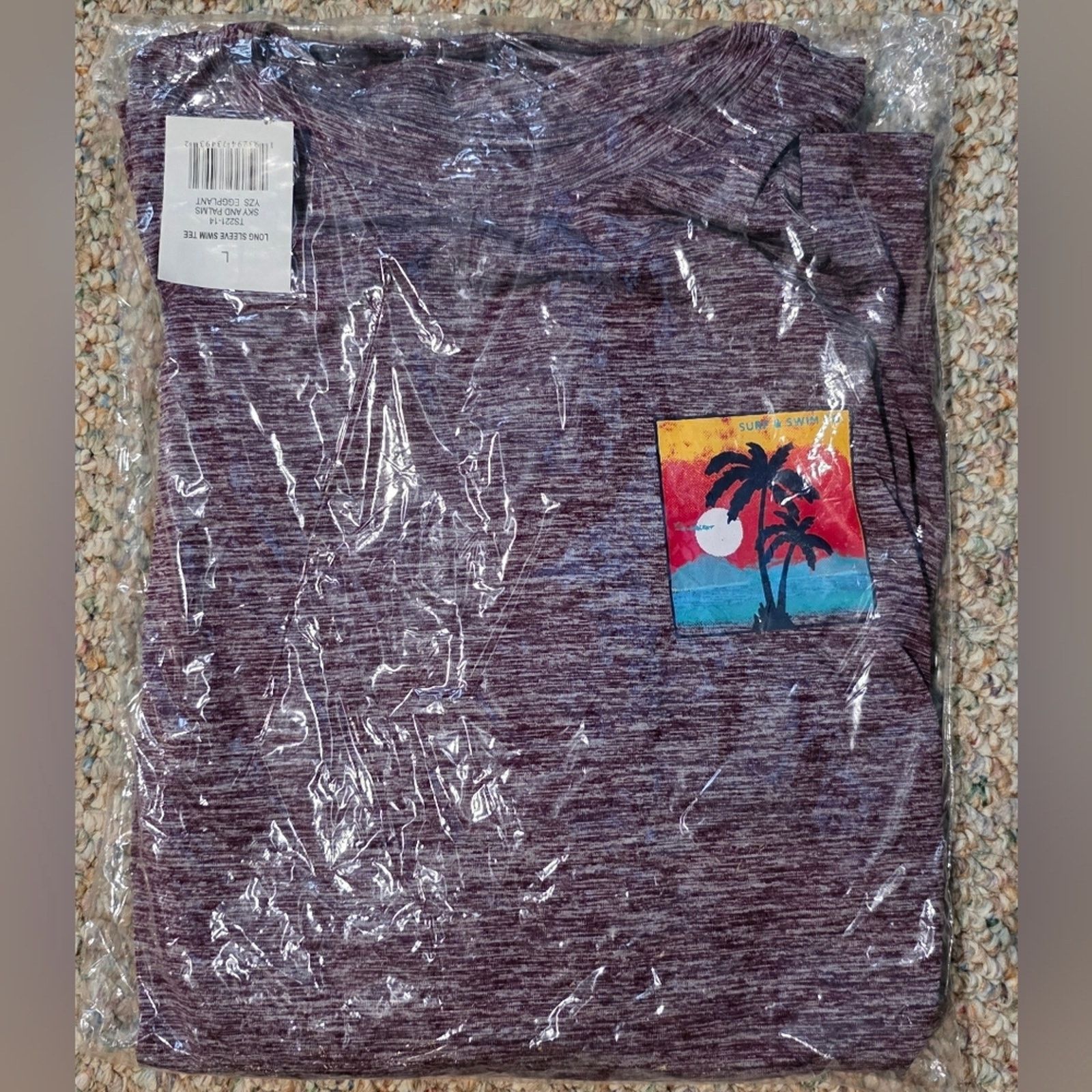 Pacsun PacSun Long Sleeve Swim Shirt With SPF 50+ Size US L / EU 52-54 / 3 - 6 Thumbnail