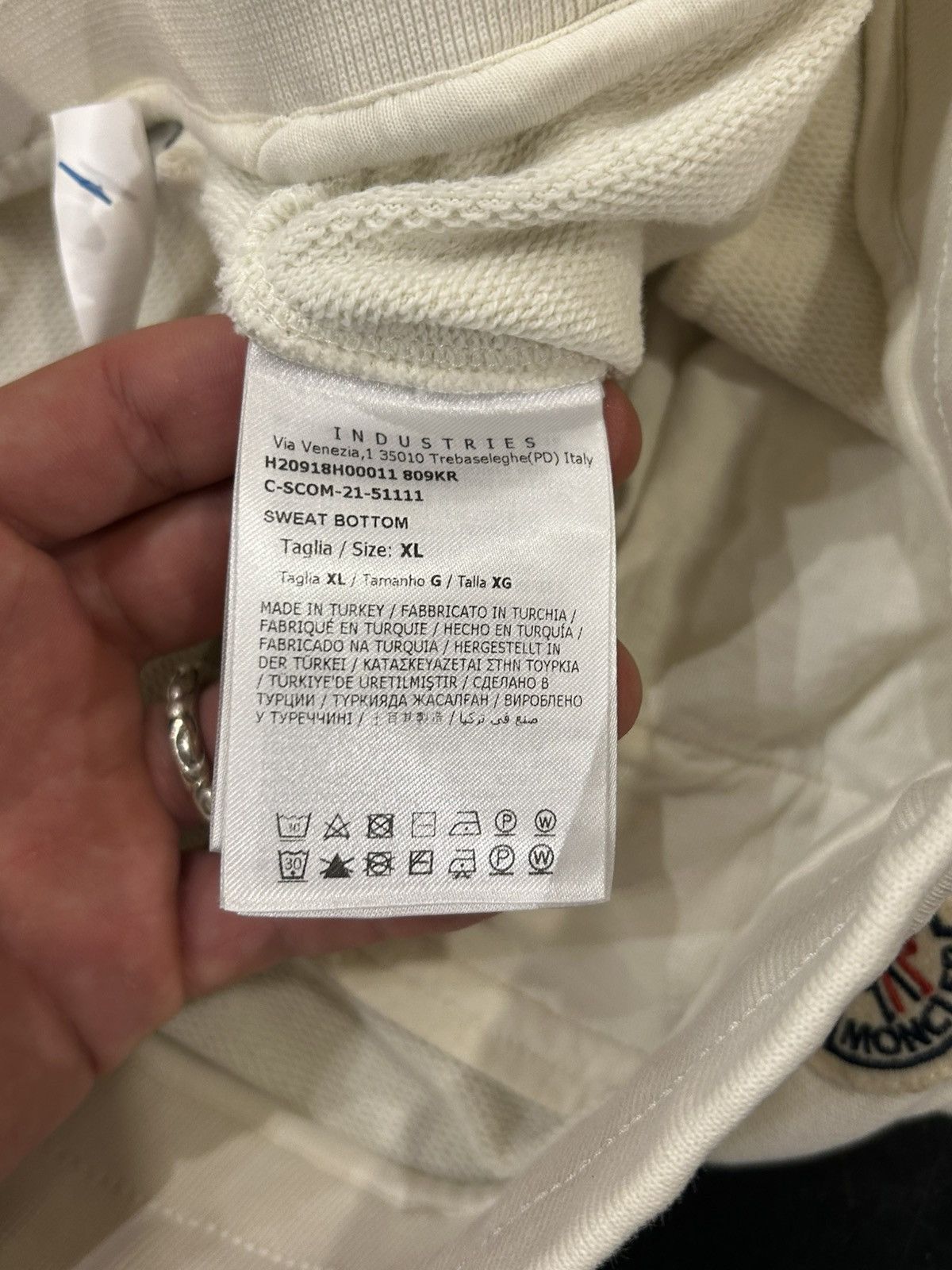 Moncler Moncler Sweatpants - Beige Size US 36 / EU 52 - 5 Thumbnail