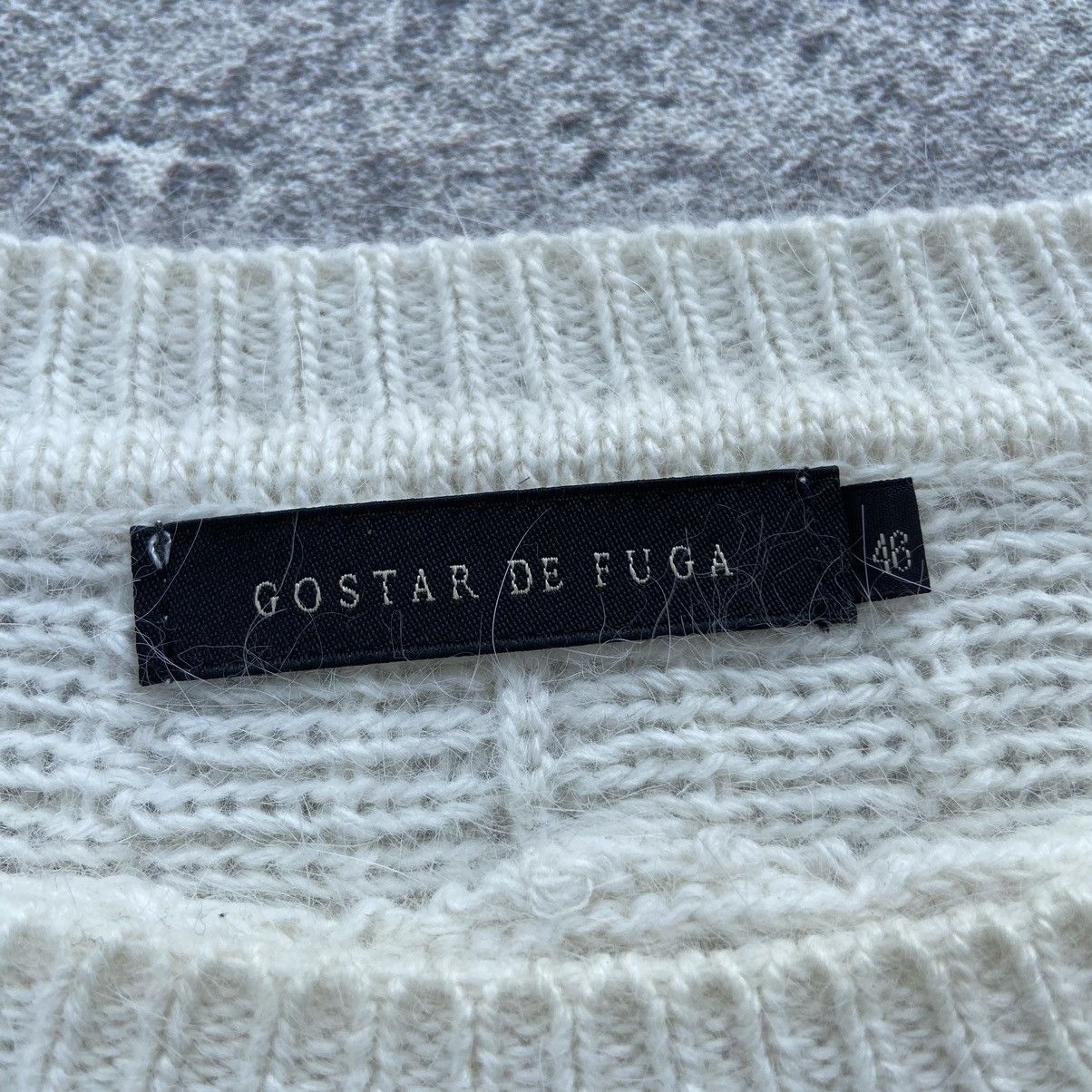 GOSTAR DE FUGA 2017 Gostar De Fuga - Mohair Wool Knit Sweater Size 46 Size US L / EU 52-54 / 3 - 3 Thumbnail