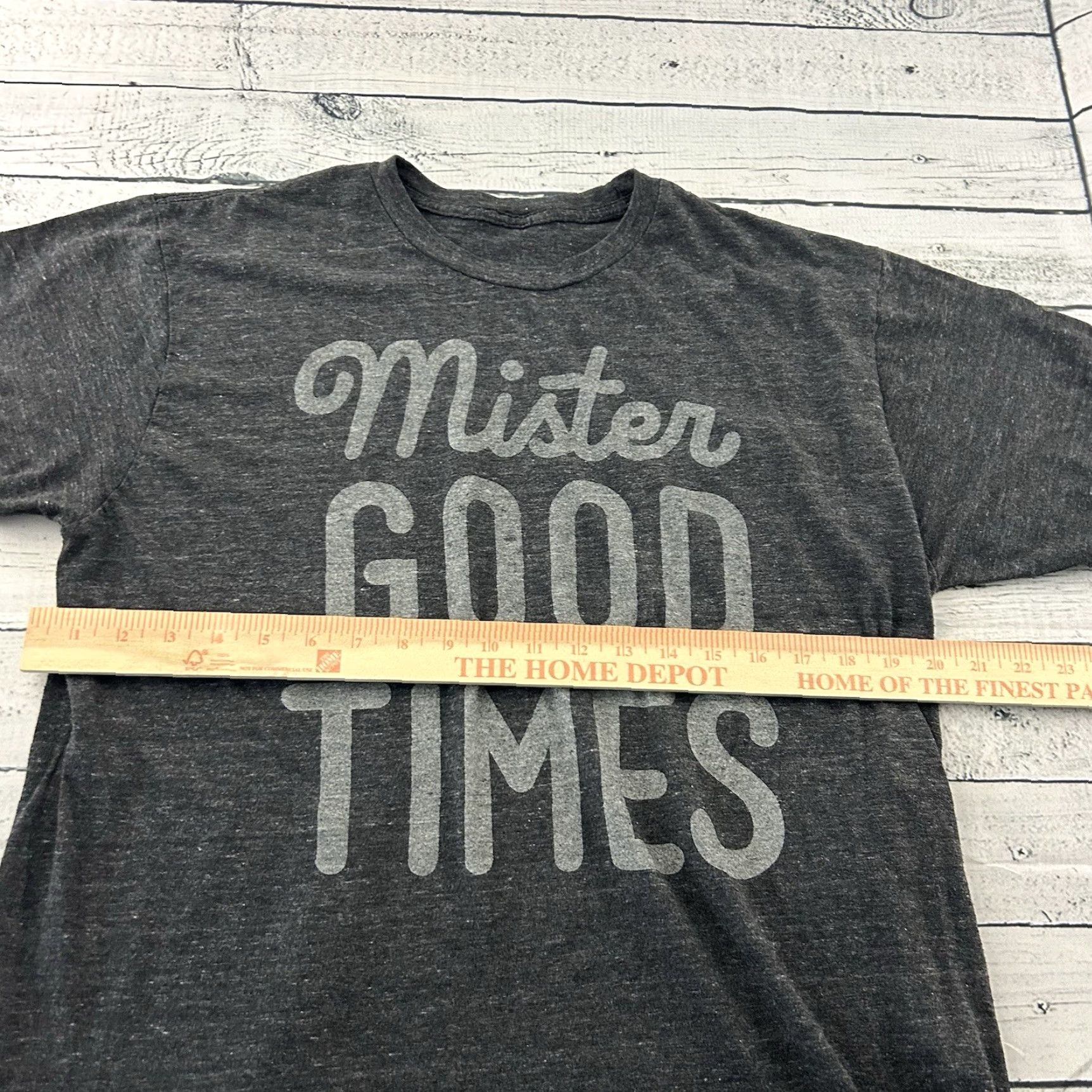 Vintage Buy Me Brunch Mister Good Times Short Sleeve T Shirt Men's Large Gray Size US L / EU 52-54 / 3 - 3 Thumbnail