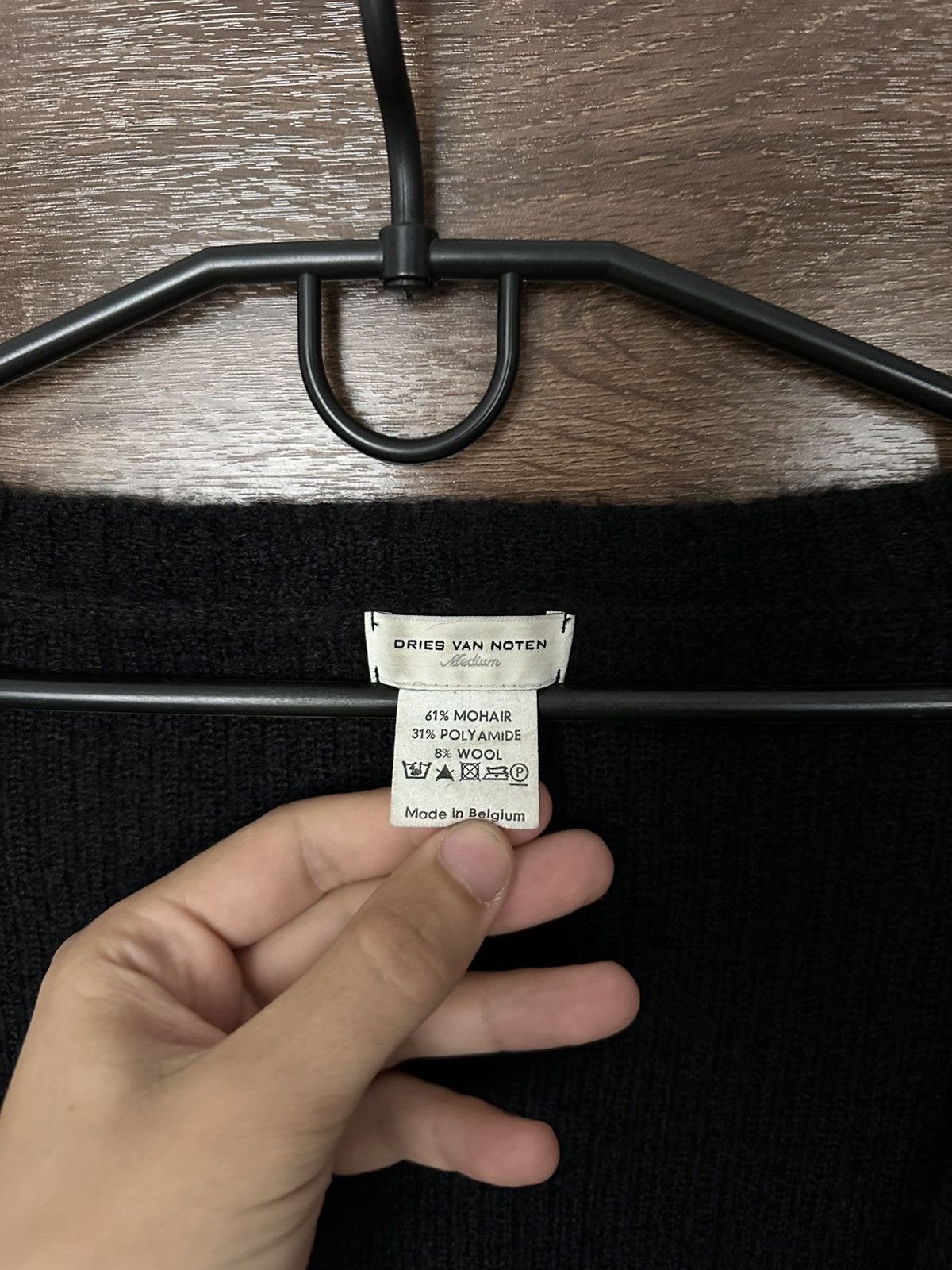 Dries Van Noten Dries Van Noten Mohair Wool Cardigan Sweater Knit Size US M / EU 48-50 / 2 - 6 Thumbnail