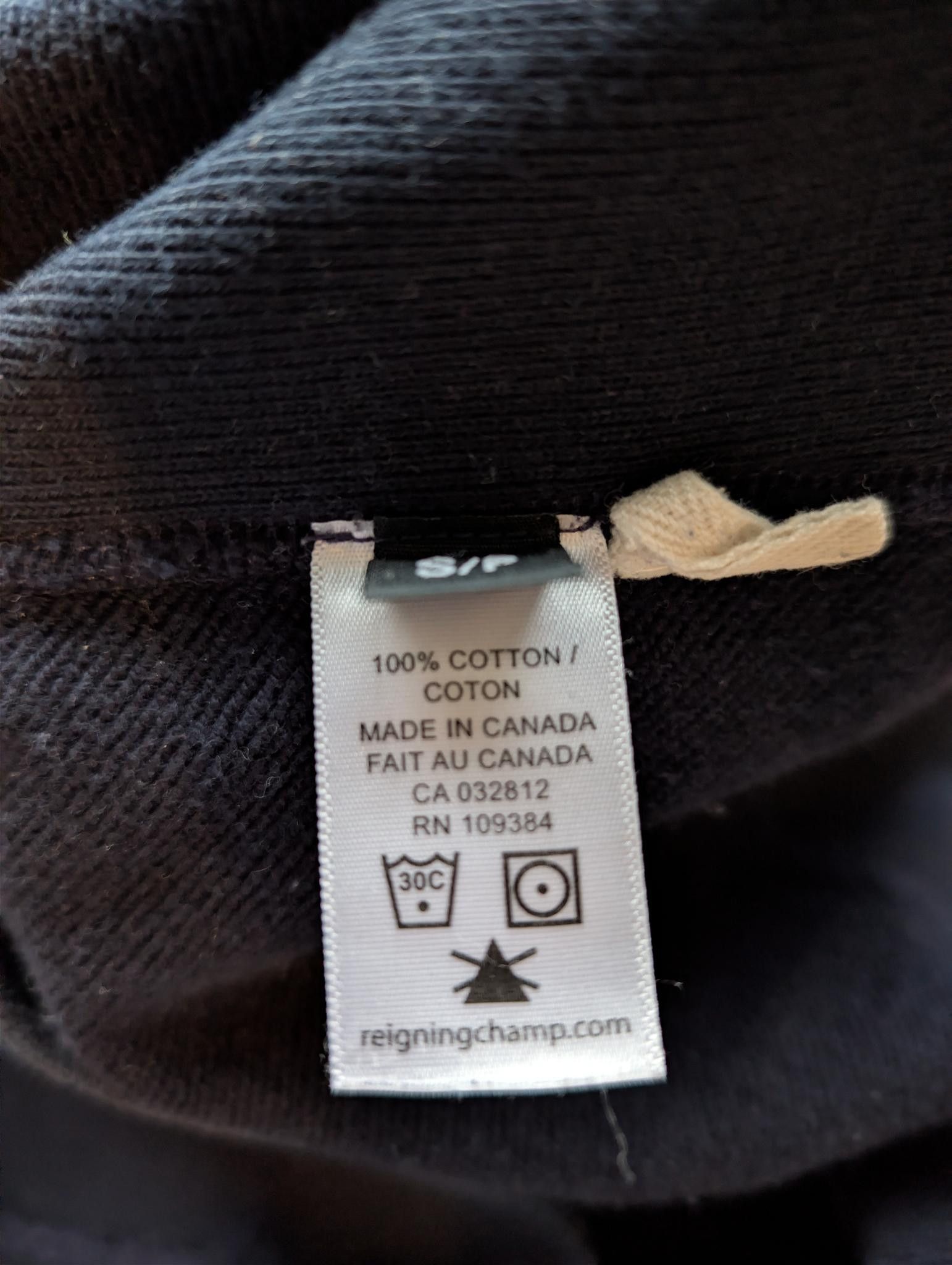 Reigning Champ Reigning Champ Midweight Terry Standard Crewneck Navy Size US S / EU 44-46 / 1 - 4 Thumbnail