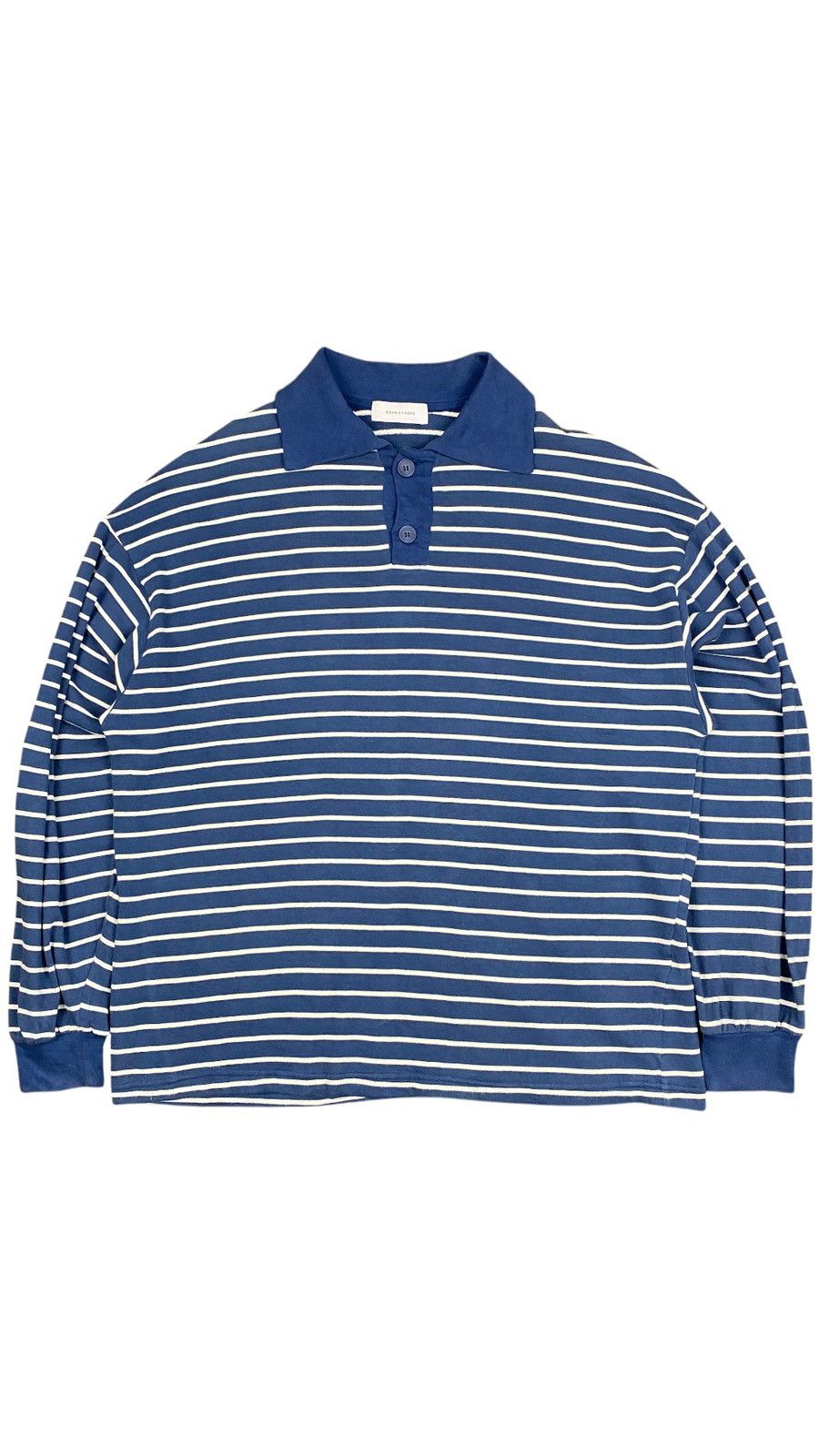 ADAM ET ROPE Striped Oversize Shirt Size US M / EU 48-50 / 2 - 1 Thumbnail