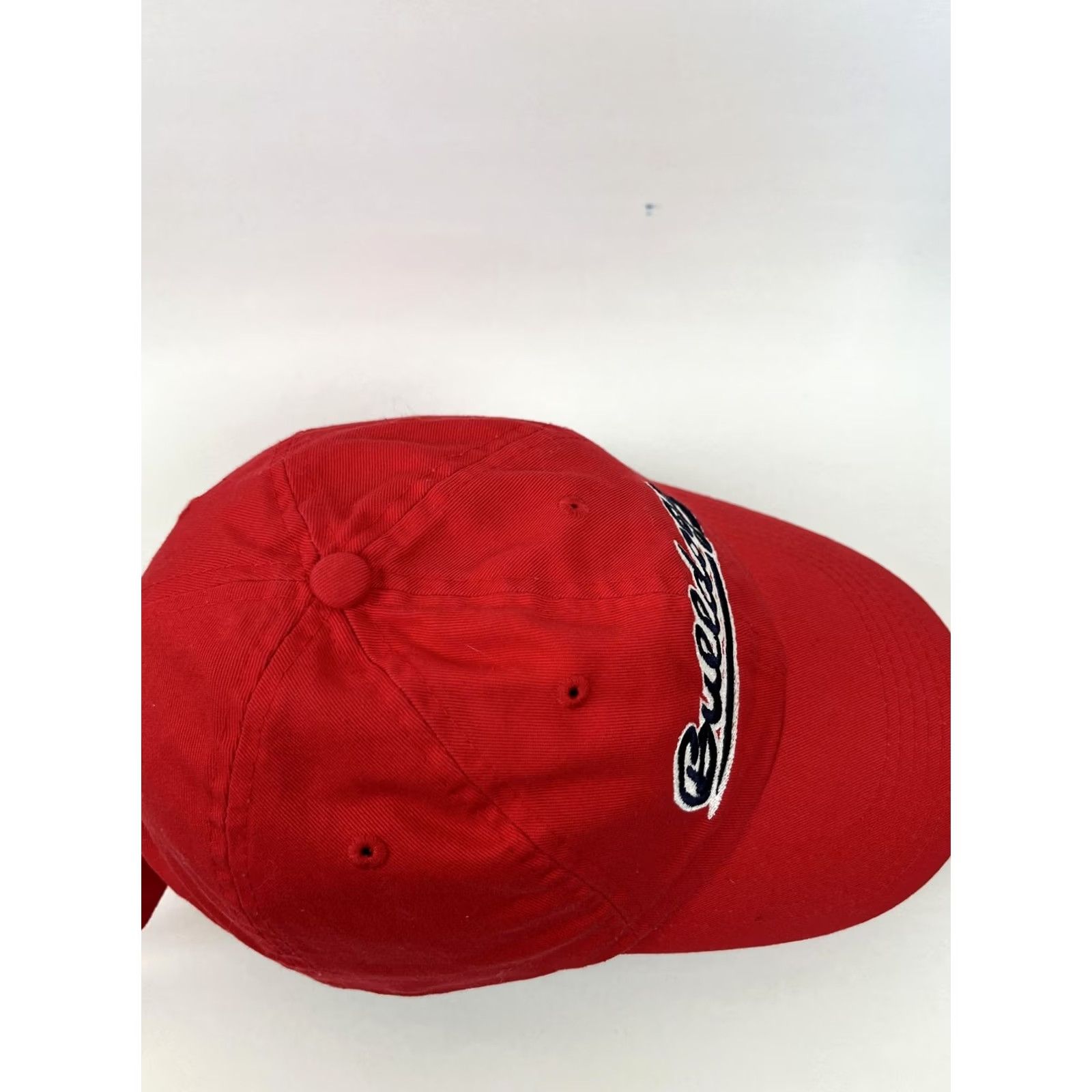 Vintage VTG Bulldogs Hat Cap Strap Back One Size Red Embroidered Baseball Adjustable Y2K Size ONE SIZE - 6 Thumbnail